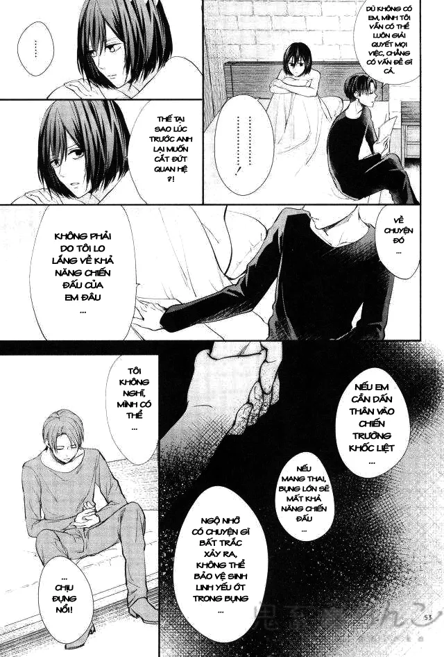 HentaiVN.net - Ảnh 51 - Ánh sáng phía bên kia (Shingeki no Kyojin) [Kanata no hikari] - Chap 1