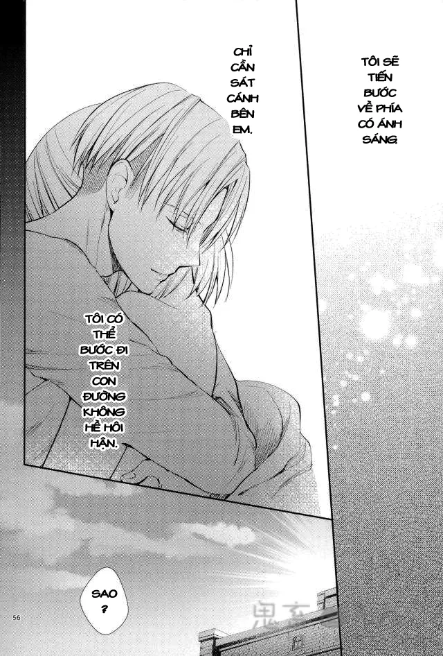 HentaiVN.net - Ảnh 54 - Ánh sáng phía bên kia (Shingeki no Kyojin) [Kanata no hikari] - Chap 1
