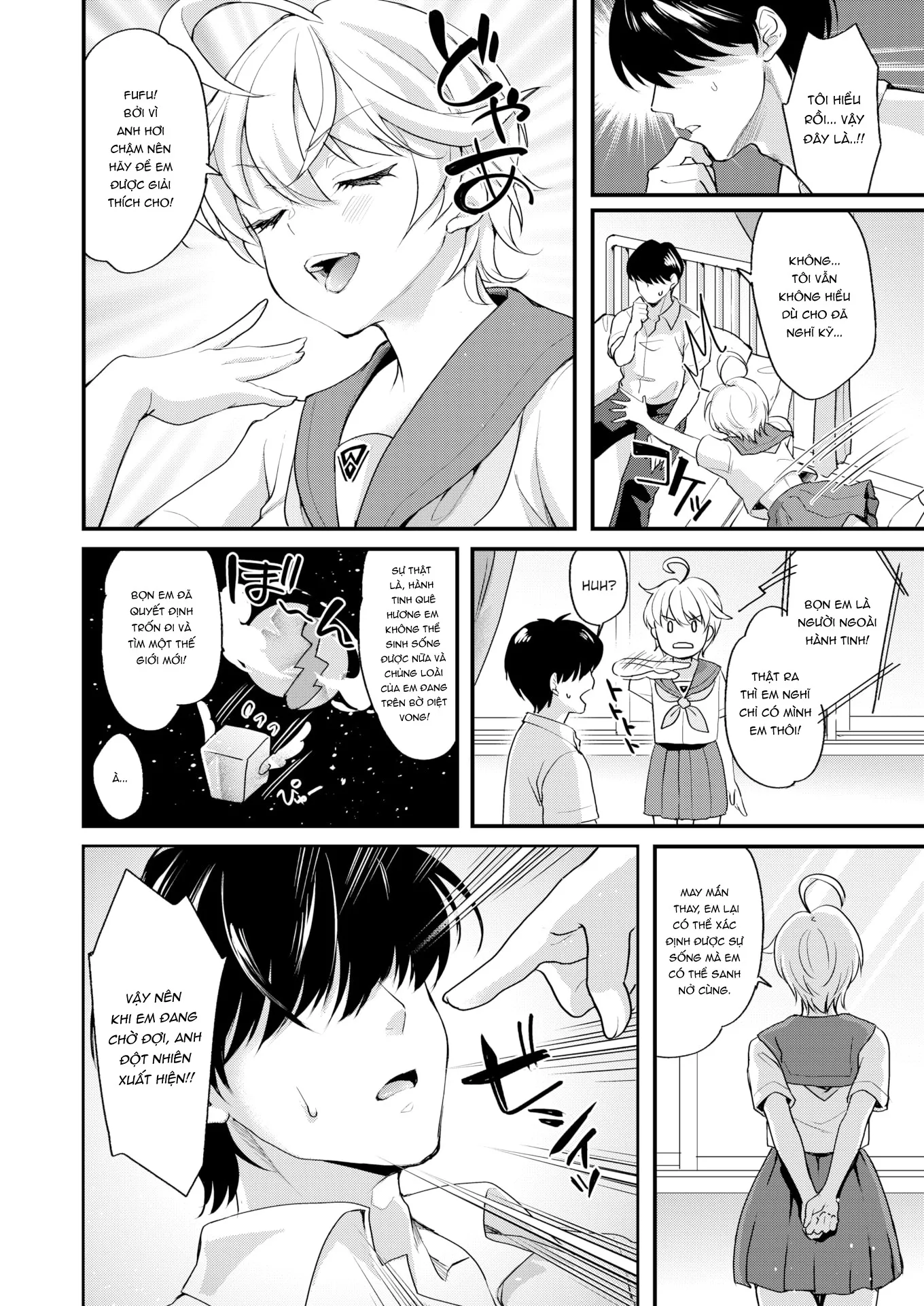 HentaiVN.net - Ảnh 4 - Người yêu từ ngoài vũ trụ - Chap 1