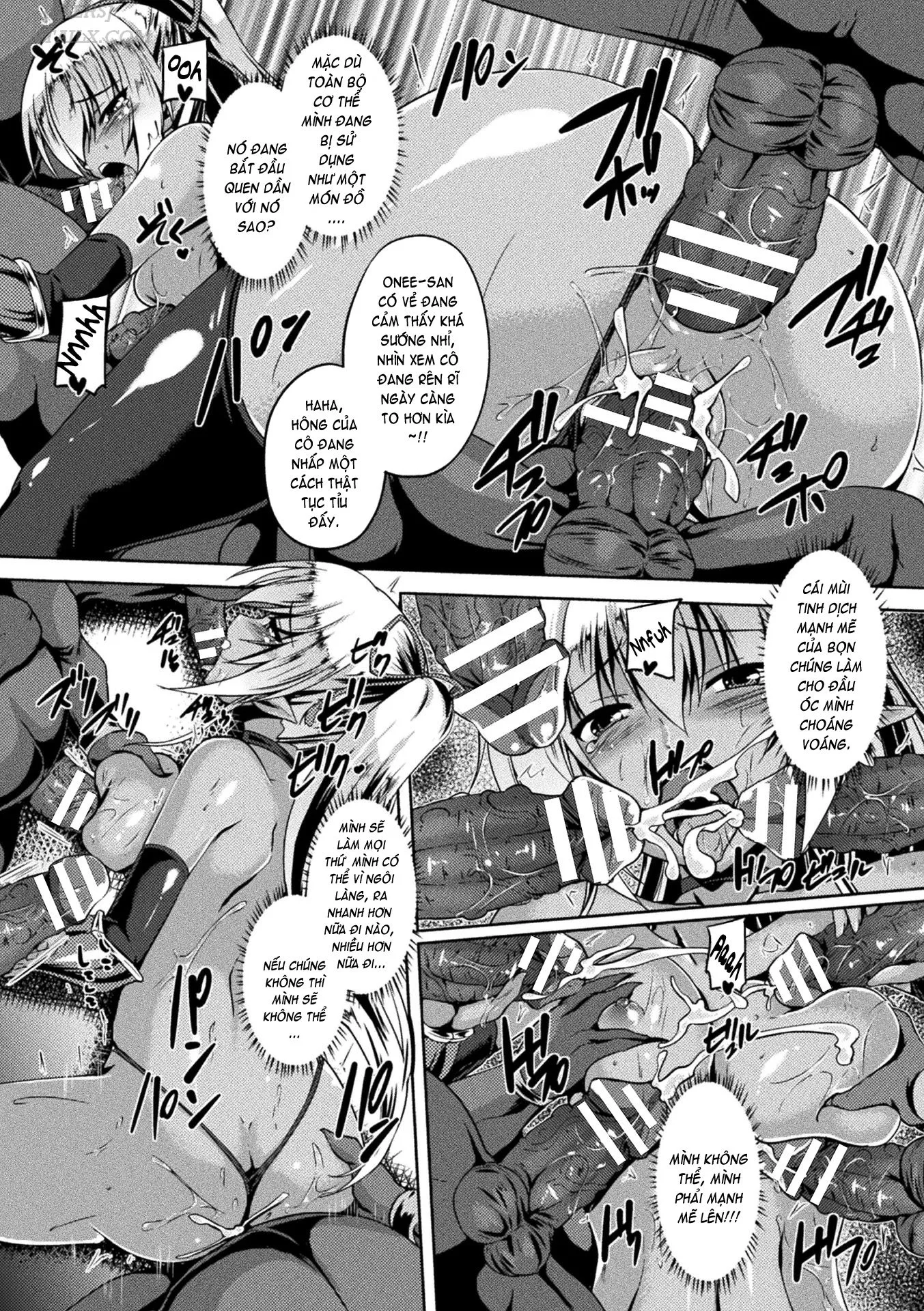 HentaiVN.net - Ảnh 15 - Gang-Raped Dark Elf - Chap 1