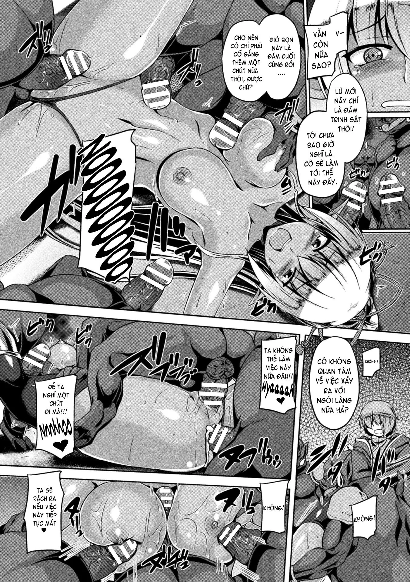 HentaiVN.net - Ảnh 17 - Gang-Raped Dark Elf - Chap 1