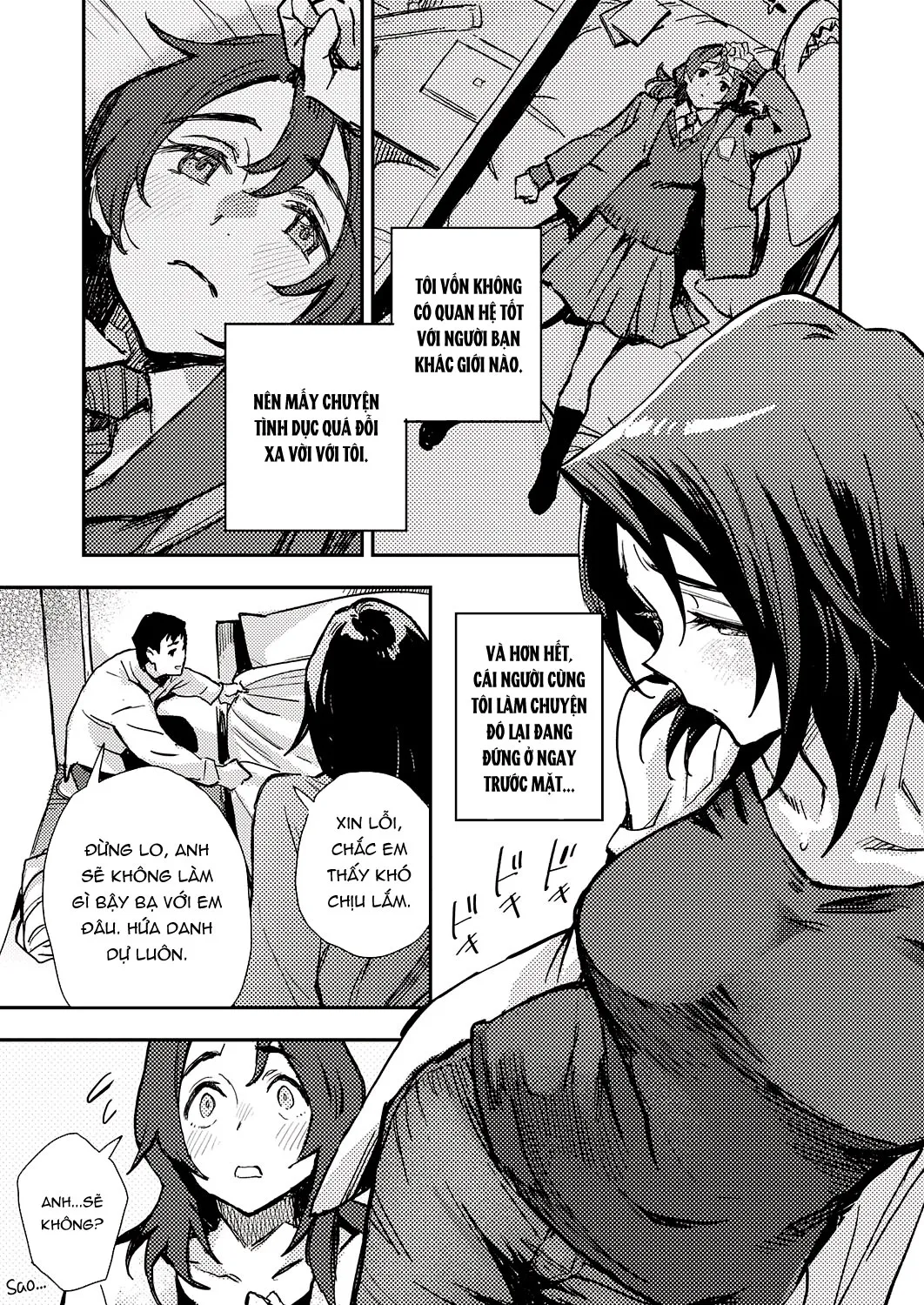 HentaiVN.net - Ảnh 9 - Haruko-san no Naka [ハルコさんのナカ] - Chap 1