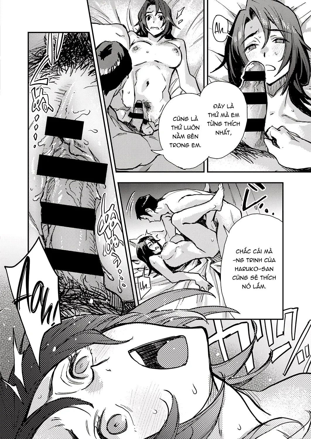 HentaiVN.net - Ảnh 16 - Haruko-san no Naka [ハルコさんのナカ] - Chap 1