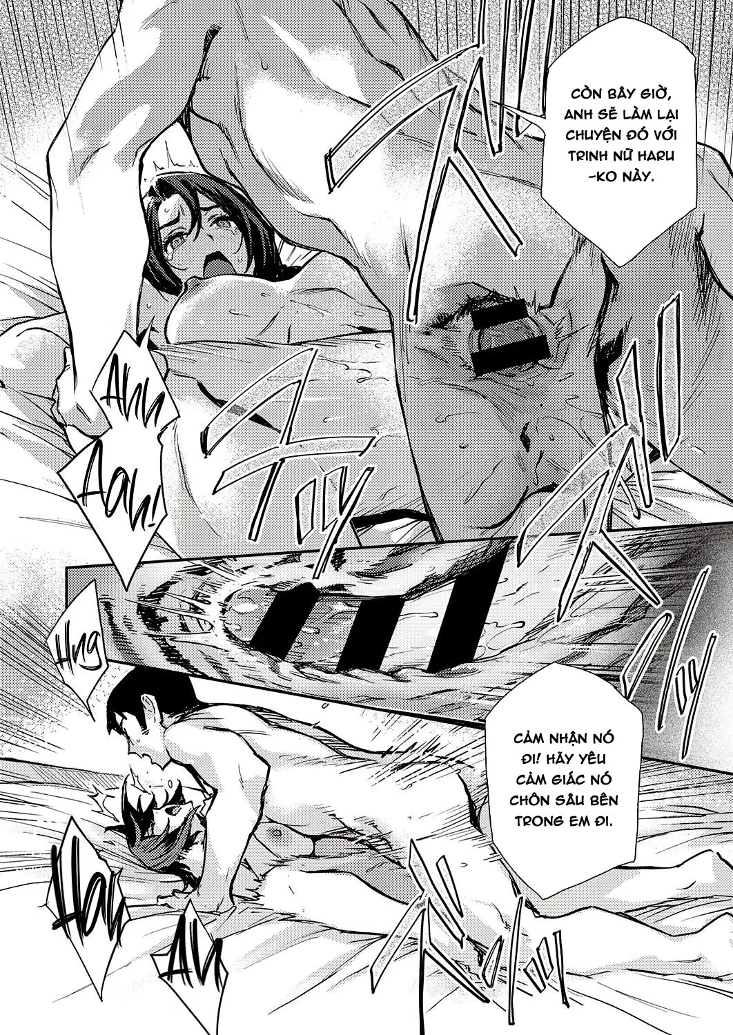 HentaiVN.net - Ảnh 18 - Haruko-san no Naka [ハルコさんのナカ] - Chap 1