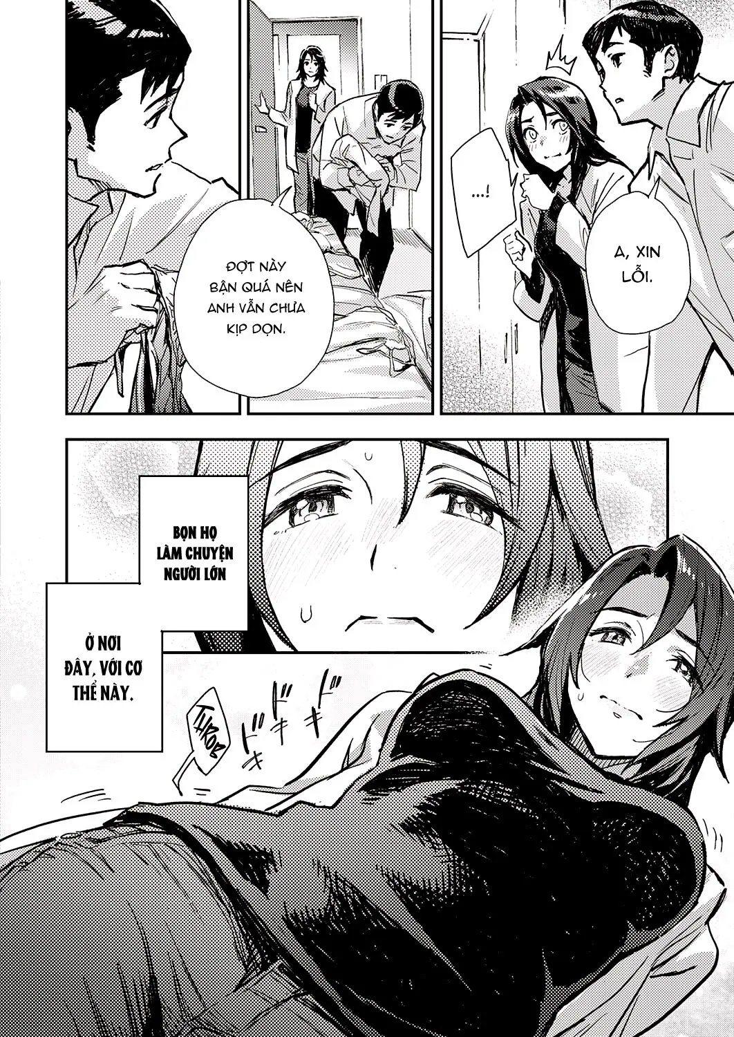 HentaiVN.net - Ảnh 8 - Haruko-san no Naka [ハルコさんのナカ] - Chap 1