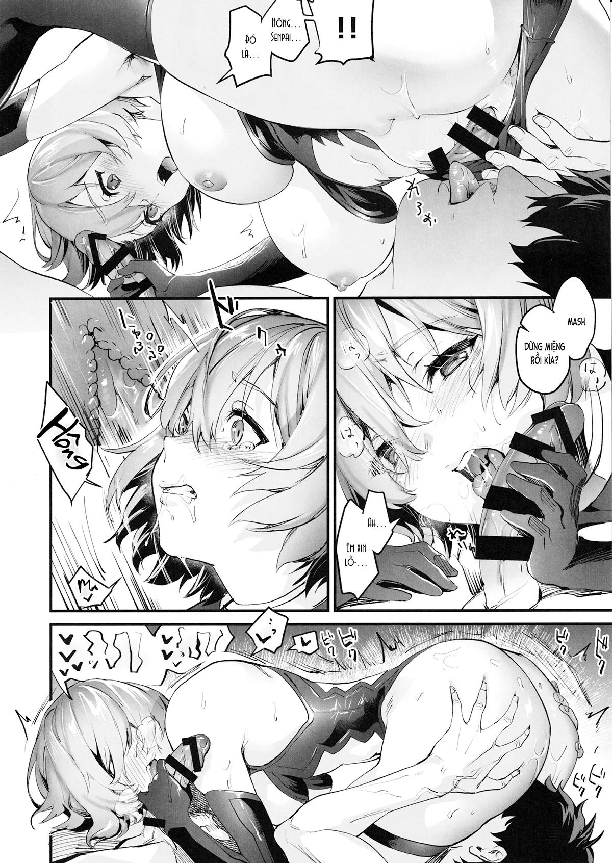 HentaiVN.net - Ảnh 8 - Phải làm tình mới có thể ra được... (FGO) [Phải làm tình mới có thể ra được nên không còn cách nào khác nhỉ? (Fate/Grand Order); Sex Shinai to Derarenai nara Shikatanai desu ne? (Fate/Grand Order); セック〇しないとでられないなら仕方ないですね？ (Fate⁄Grand Order)] - Chap 1