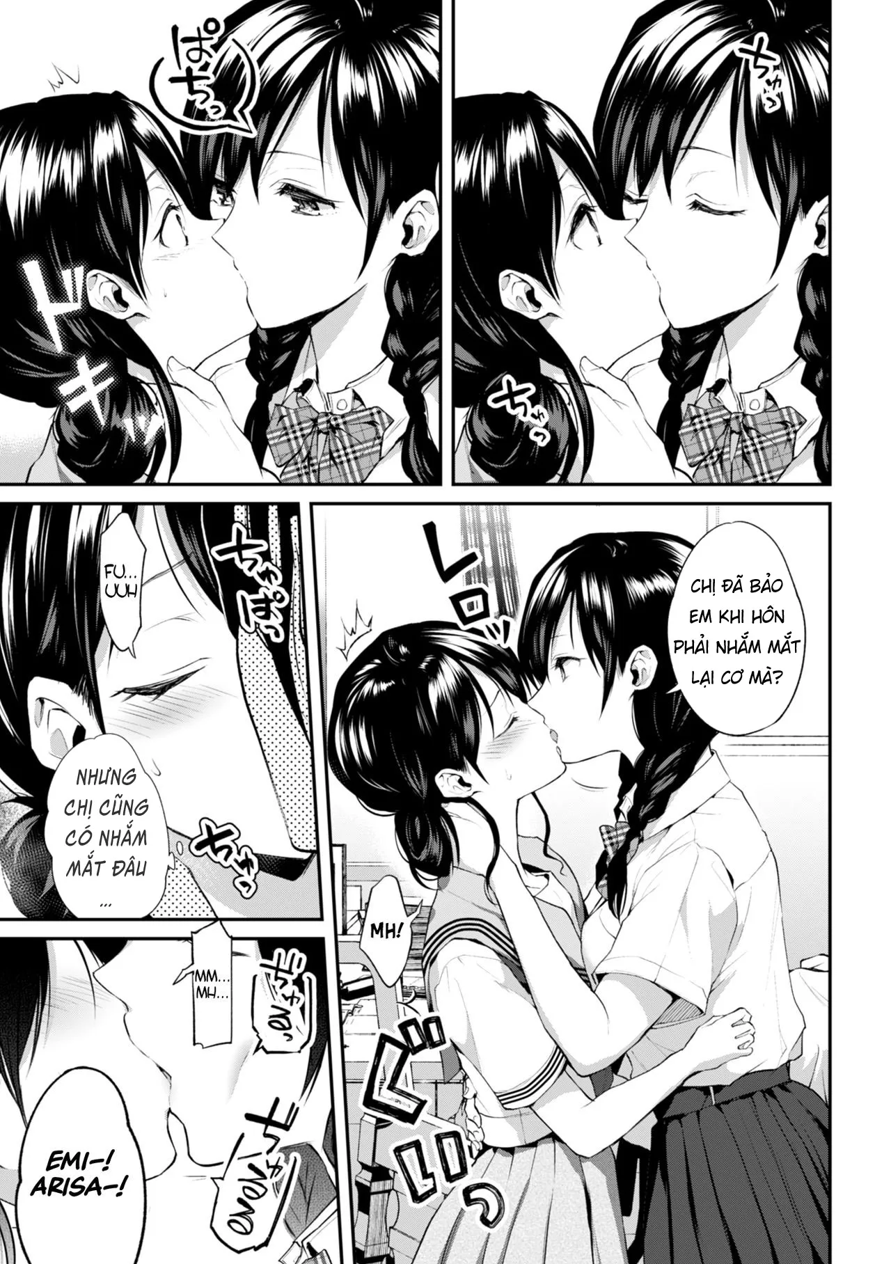 HentaiVN.net - Ảnh 3 - Onee-chan no Kowai Kisu [Scary Kiss of My Sister] - Chap 1