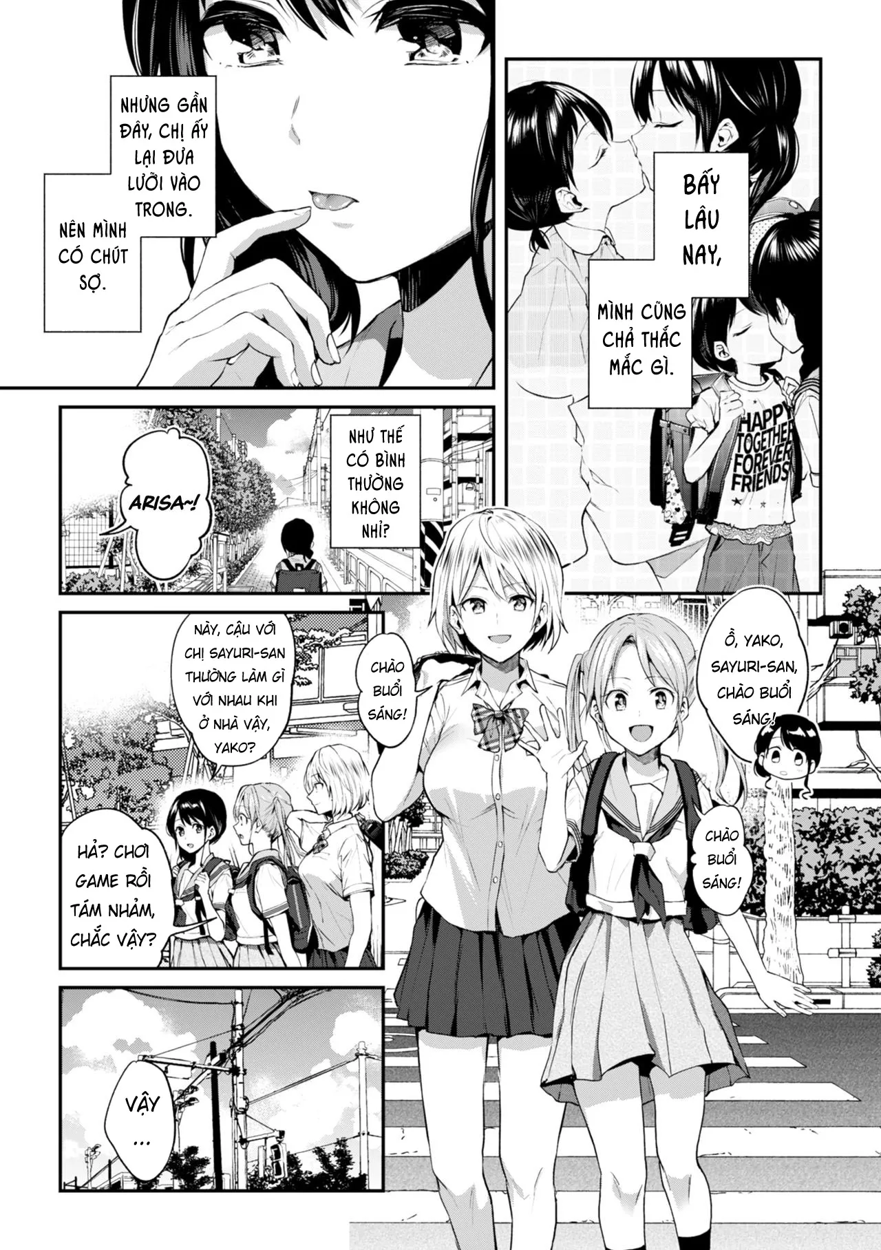 HentaiVN.net - Ảnh 5 - Onee-chan no Kowai Kisu [Scary Kiss of My Sister] - Chap 1