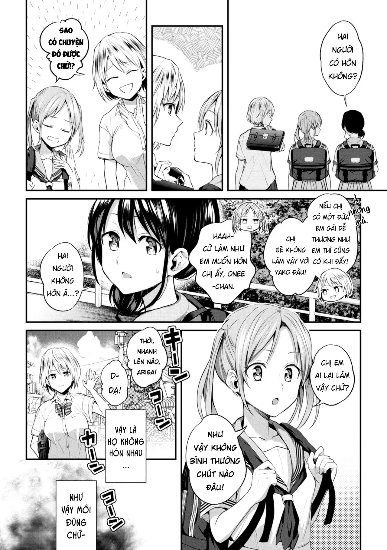 HentaiVN.net - Ảnh 6 - Onee-chan no Kowai Kisu [Scary Kiss of My Sister] - Chap 1