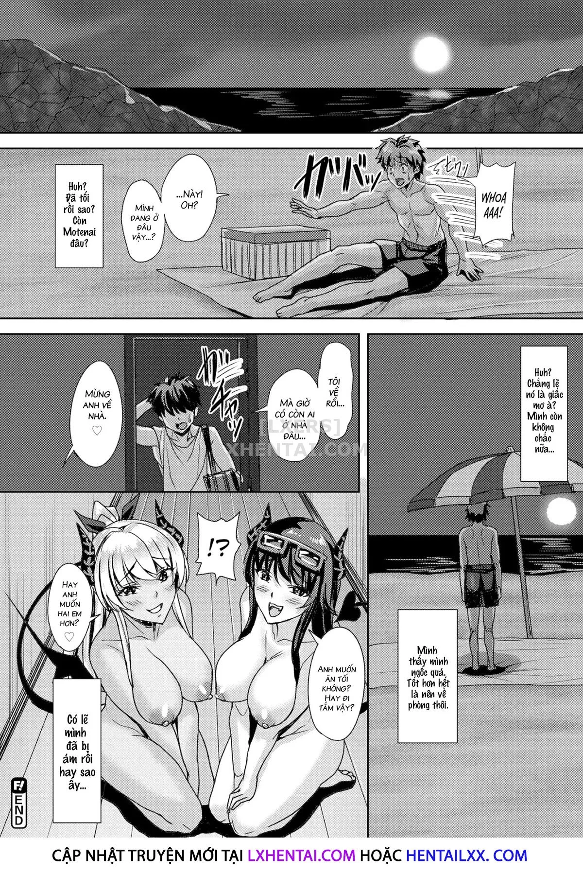HentaiVN.net - Ảnh 25 - Succubus Beach [Comic Bavel 2021-02] - Chap 1
