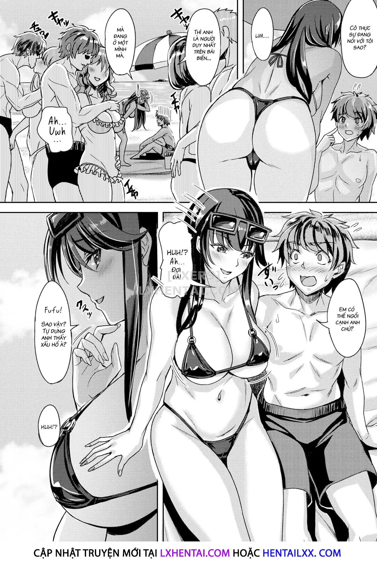 HentaiVN.net - Ảnh 7 - Succubus Beach [Comic Bavel 2021-02] - Chap 1