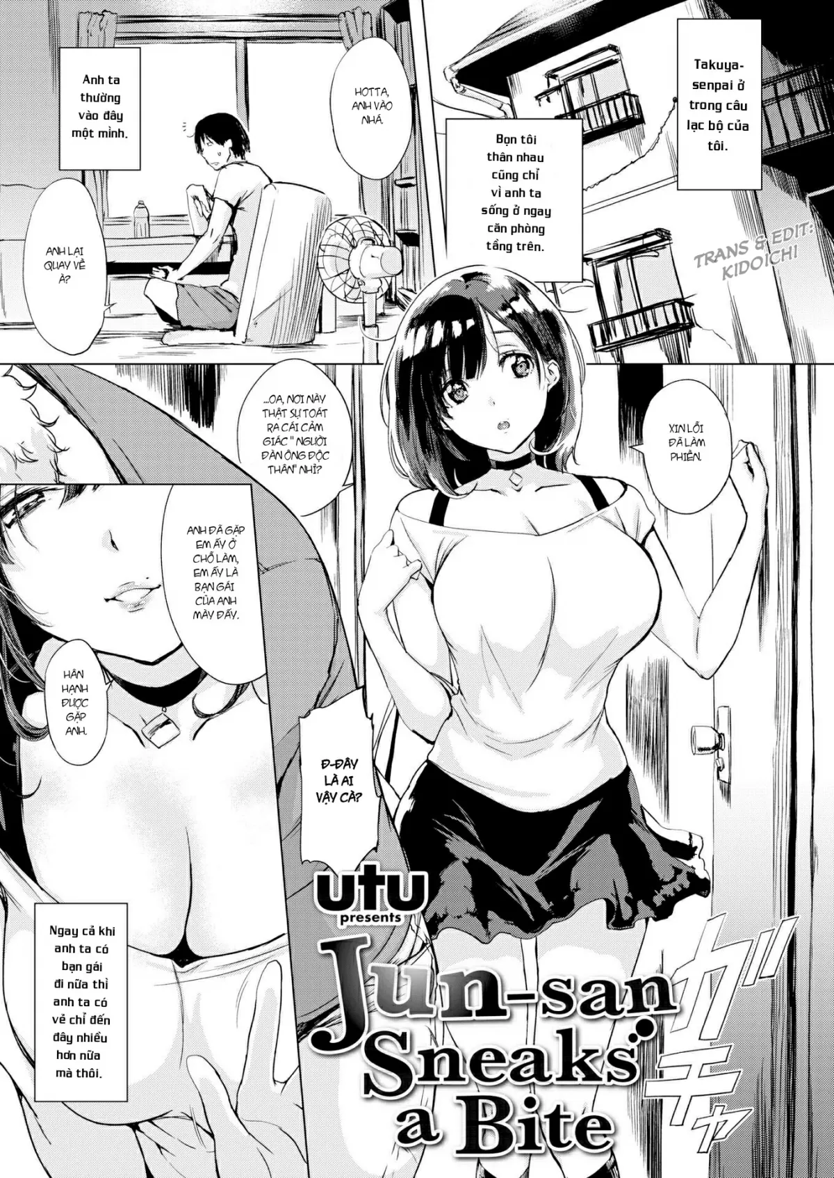 HentaiVN.net - Ảnh 4 - Cô Nàng Dâm Dục Có Nốt Ruồi Ăn Vụng Trên Khóe Môi - Chap 1