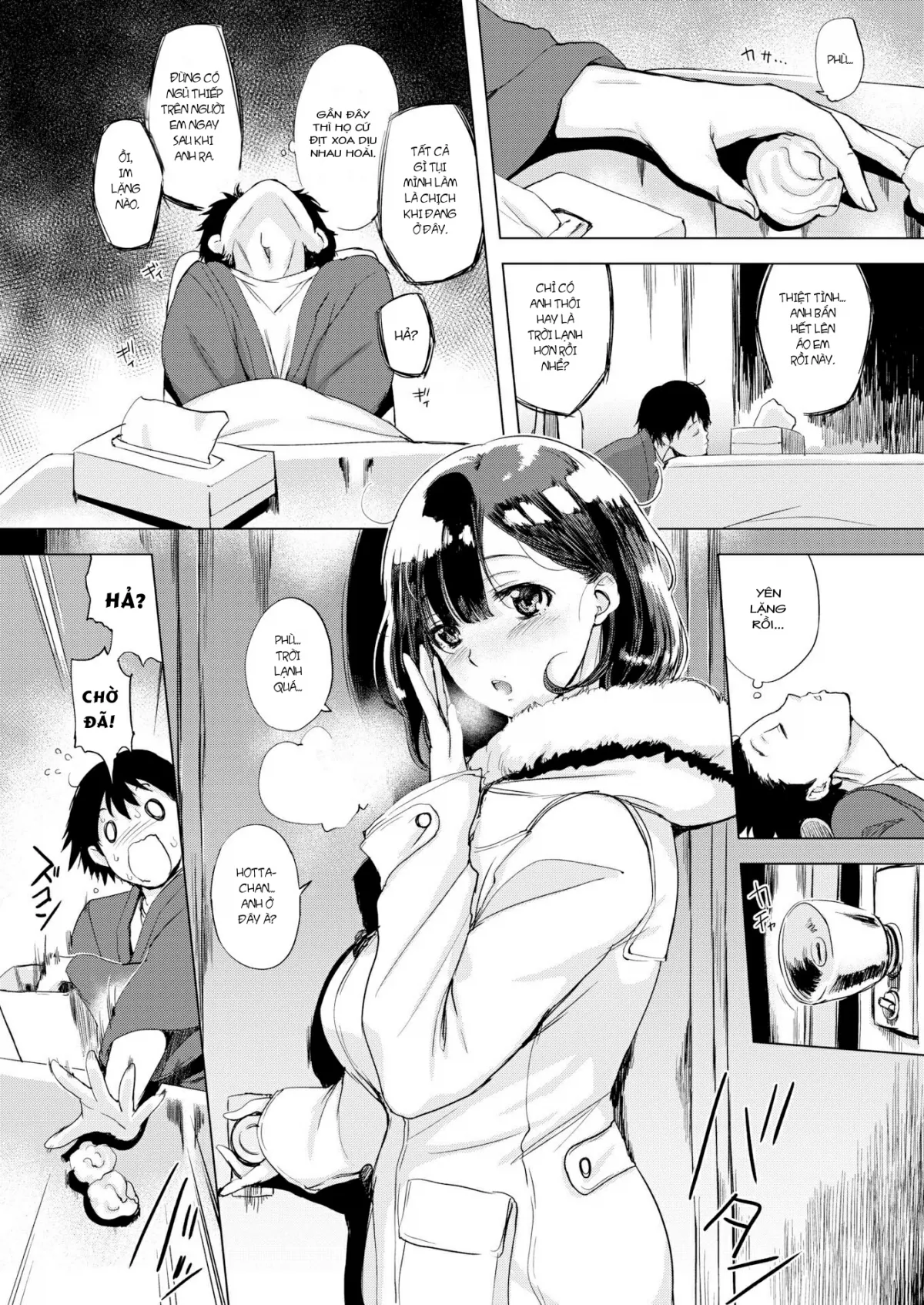 HentaiVN.net - Ảnh 7 - Cô Nàng Dâm Dục Có Nốt Ruồi Ăn Vụng Trên Khóe Môi - Chap 1