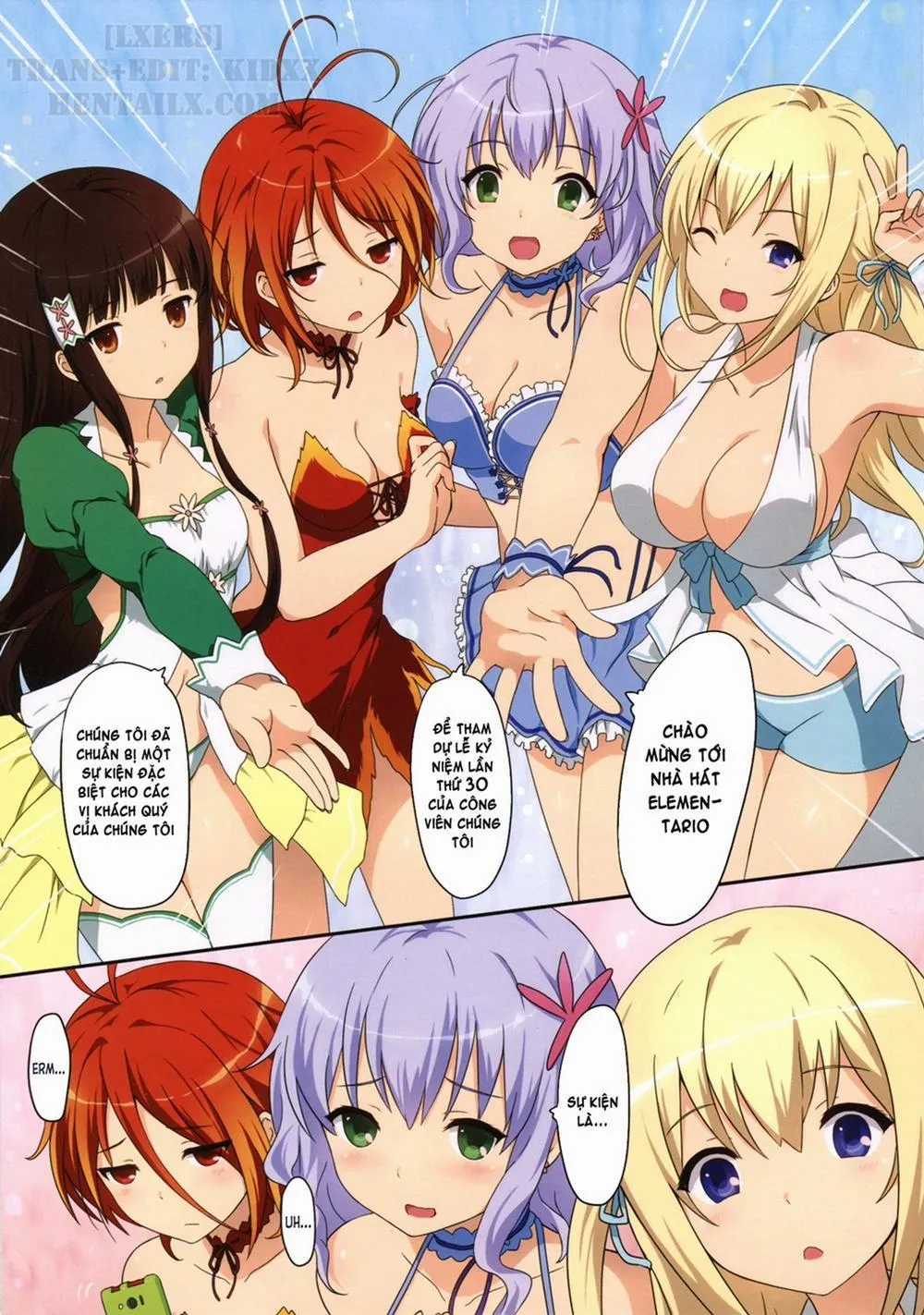 HentaiVN.net - Ảnh 3 - AMAGI BRILLIANT TOUR (Amagi Brilliant Park) - Chap 1