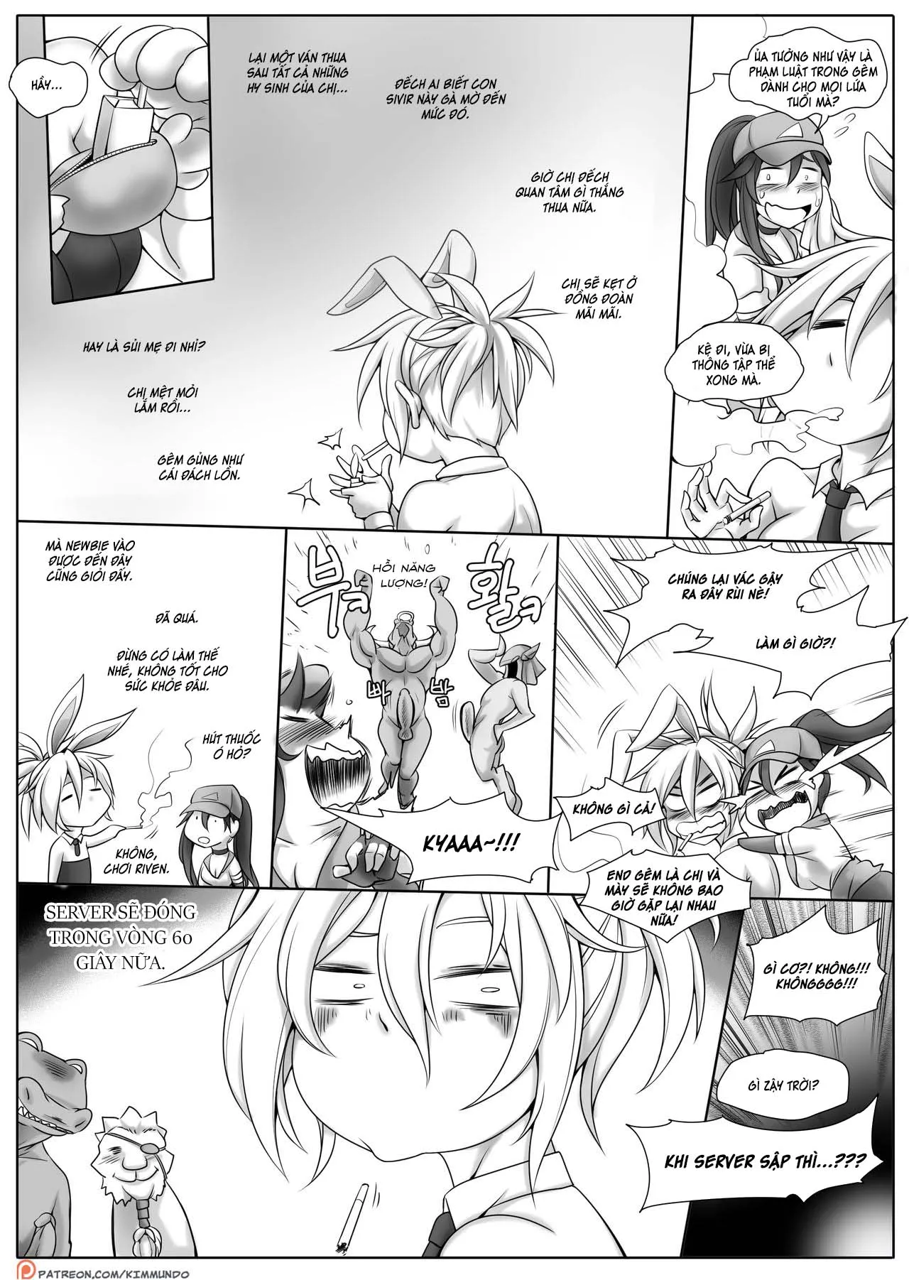 HentaiVN.net - Ảnh 25 - Kẹt ở Đồng đoàn [Hardstuck Bronze] - Chap 1
