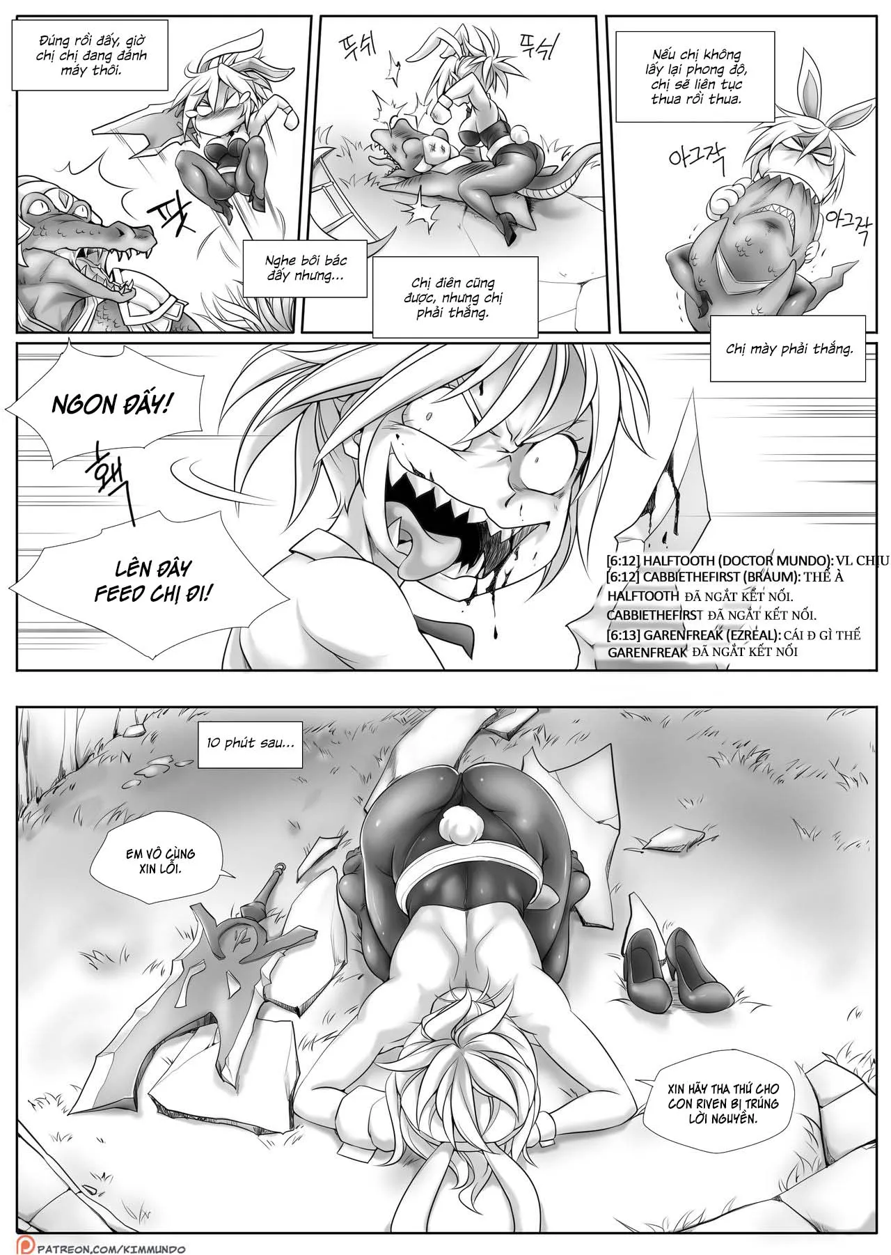 HentaiVN.net - Ảnh 5 - Kẹt ở Đồng đoàn [Hardstuck Bronze] - Chap 1
