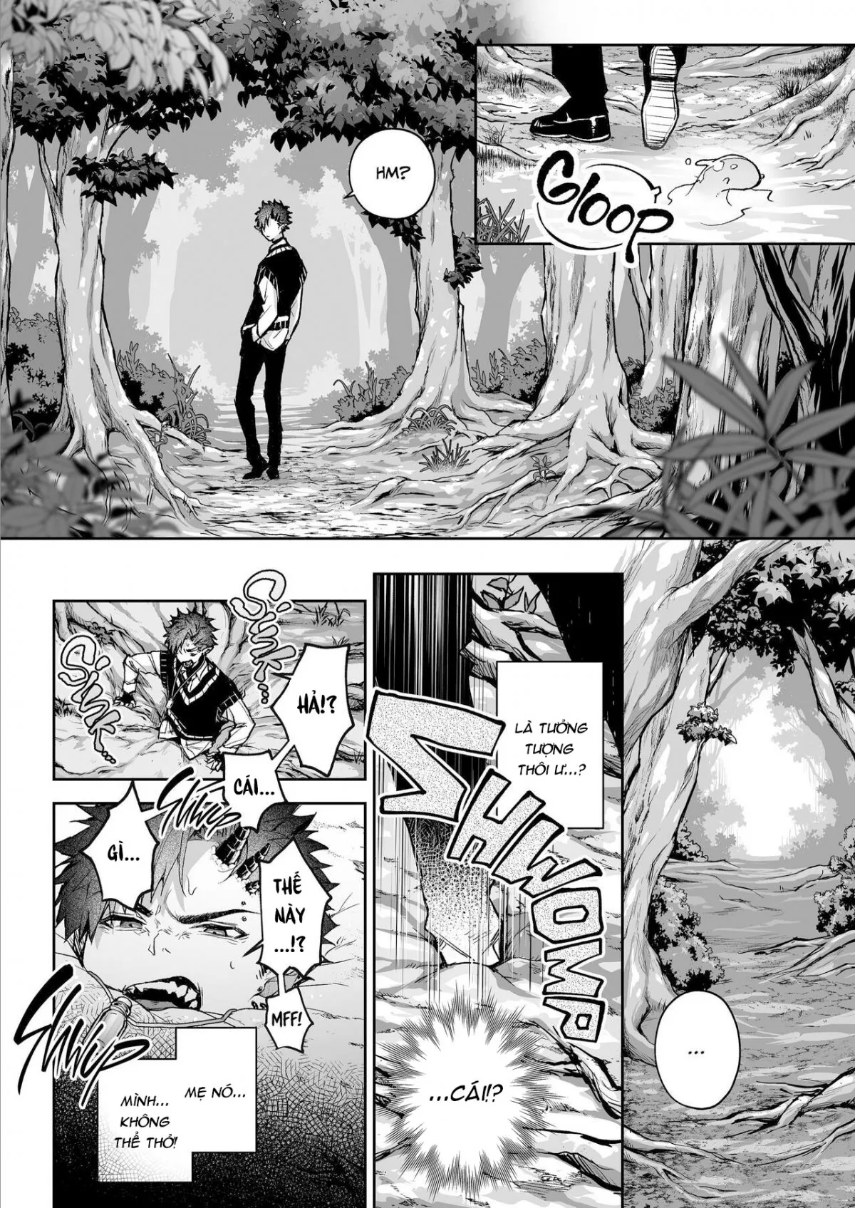HentaiVN.net - Ảnh 11 - Thiên Thần Là Sự Giả Dối [リア・アグレッション～もしも君そっくりに変身するモンスターに襲われたら～; The Angel Is A Lie] - Chap 1