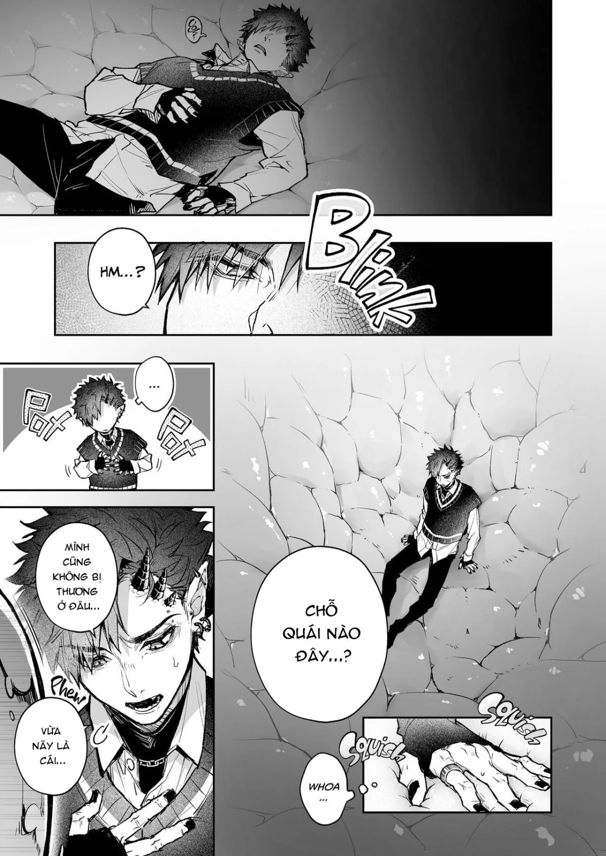 HentaiVN.net - Ảnh 12 - Thiên Thần Là Sự Giả Dối [リア・アグレッション～もしも君そっくりに変身するモンスターに襲われたら～; The Angel Is A Lie] - Chap 1