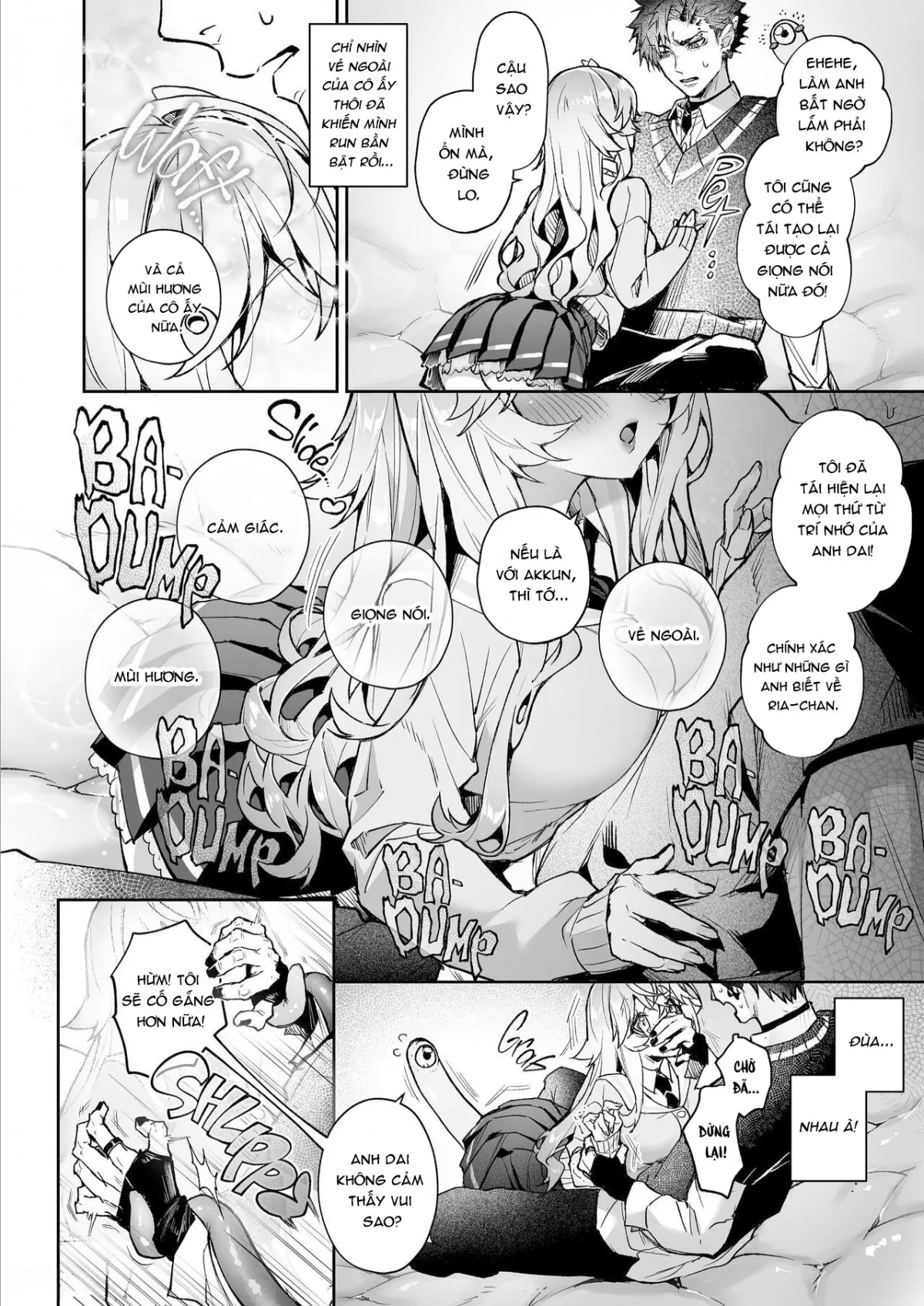 HentaiVN.net - Ảnh 17 - Thiên Thần Là Sự Giả Dối [リア・アグレッション～もしも君そっくりに変身するモンスターに襲われたら～; The Angel Is A Lie] - Chap 1