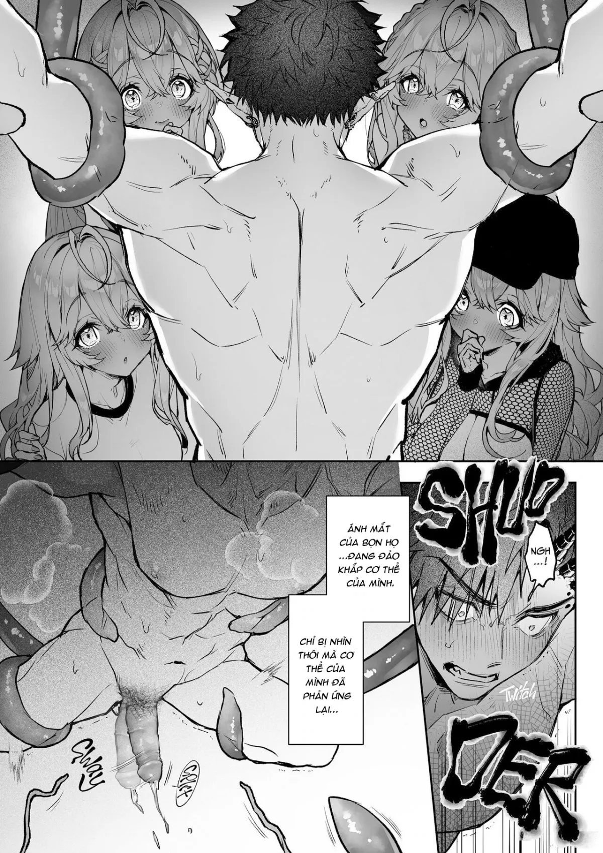 HentaiVN.net - Ảnh 32 - Thiên Thần Là Sự Giả Dối [リア・アグレッション～もしも君そっくりに変身するモンスターに襲われたら～; The Angel Is A Lie] - Chap 1