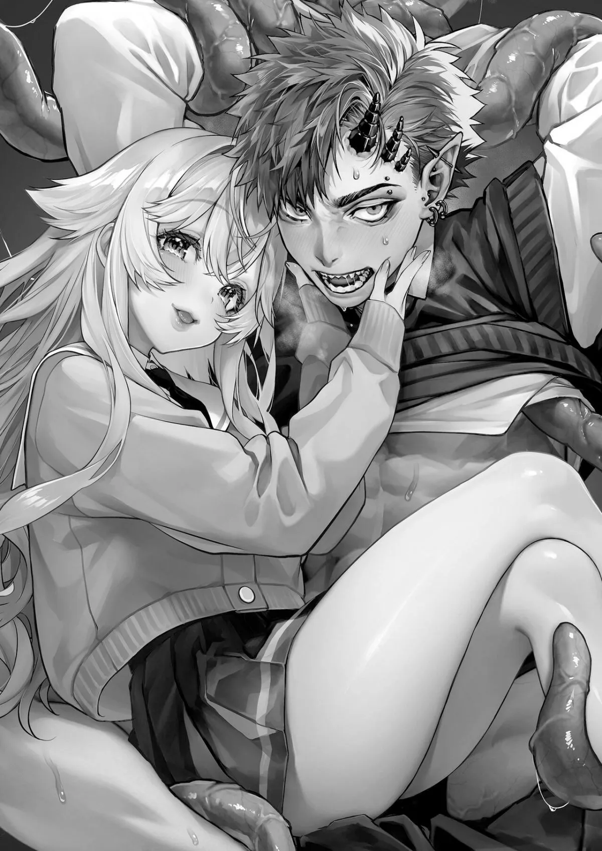 HentaiVN.net - Ảnh 4 - Thiên Thần Là Sự Giả Dối [リア・アグレッション～もしも君そっくりに変身するモンスターに襲われたら～; The Angel Is A Lie] - Chap 1