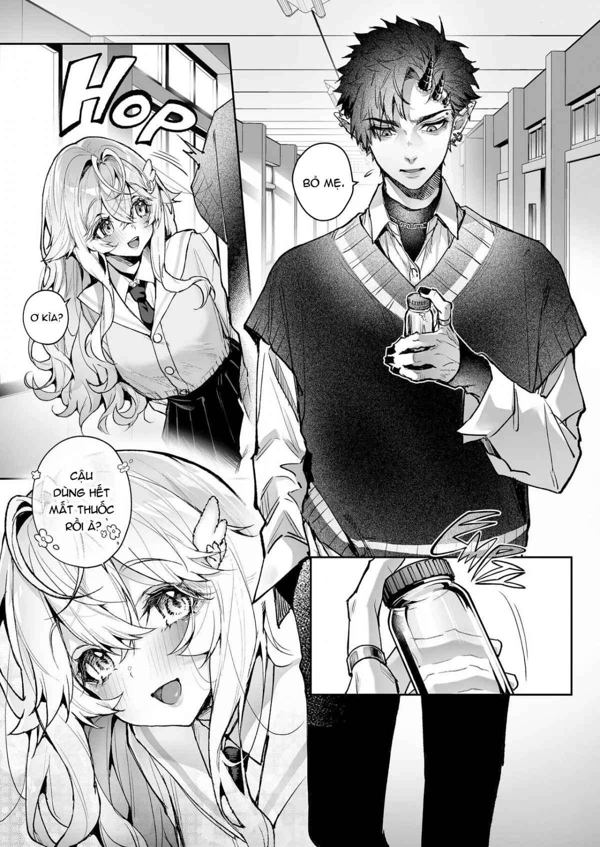 HentaiVN.net - Ảnh 6 - Thiên Thần Là Sự Giả Dối [リア・アグレッション～もしも君そっくりに変身するモンスターに襲われたら～; The Angel Is A Lie] - Chap 1