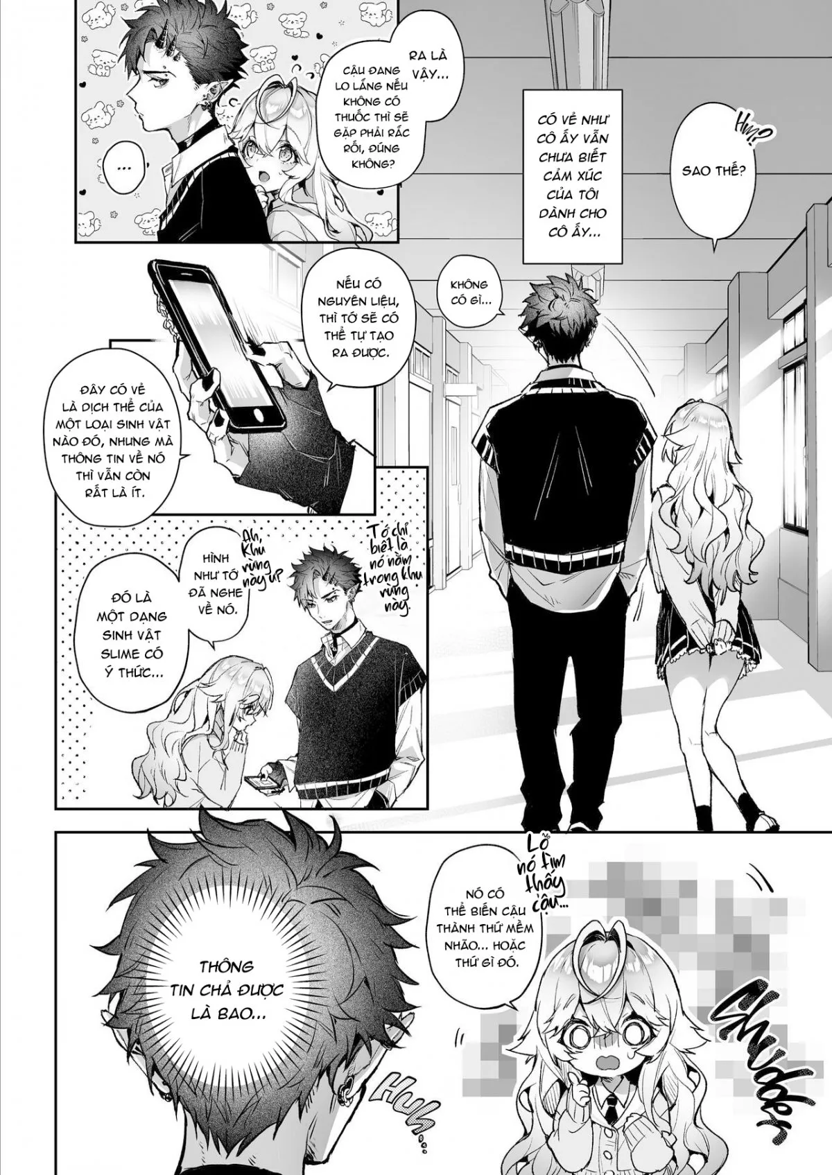 HentaiVN.net - Ảnh 9 - Thiên Thần Là Sự Giả Dối [リア・アグレッション～もしも君そっくりに変身するモンスターに襲われたら～; The Angel Is A Lie] - Chap 1