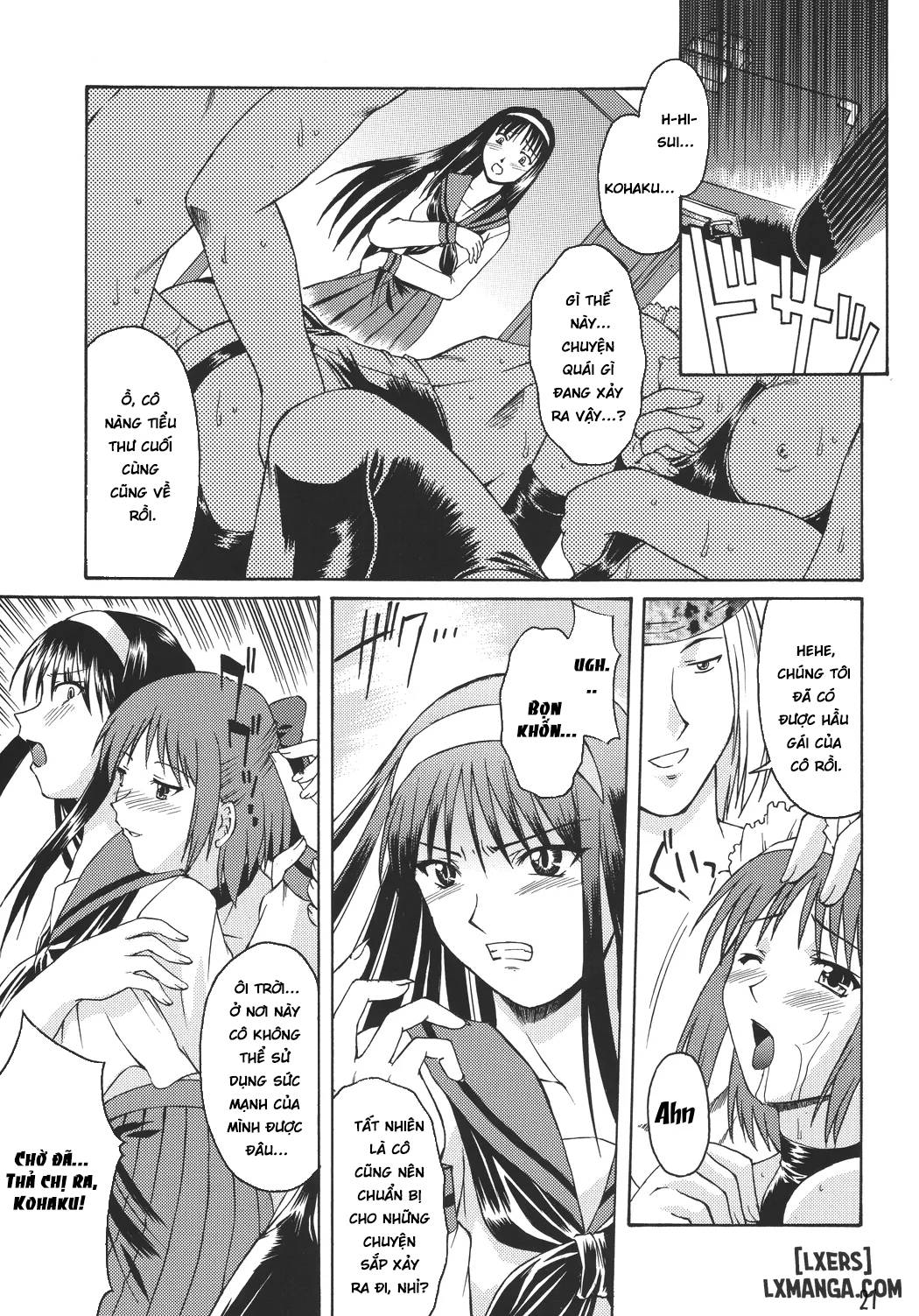 HentaiVN.net - Ảnh 19 - Momijiiro no Tsuki - Chap 1
