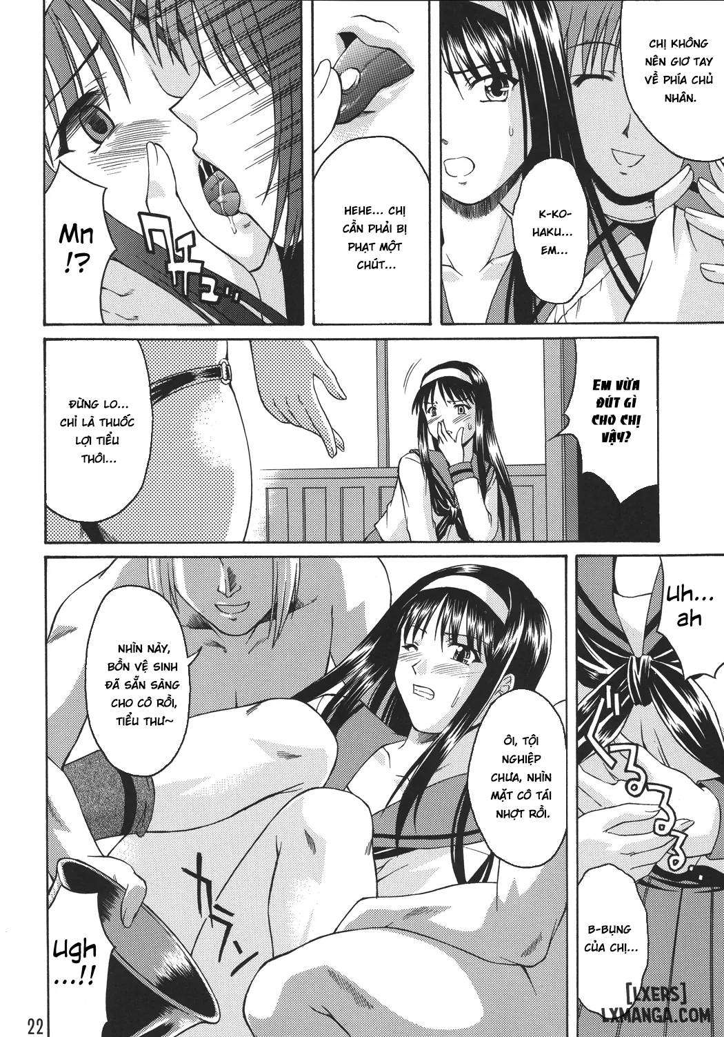 HentaiVN.net - Ảnh 20 - Momijiiro no Tsuki - Chap 1