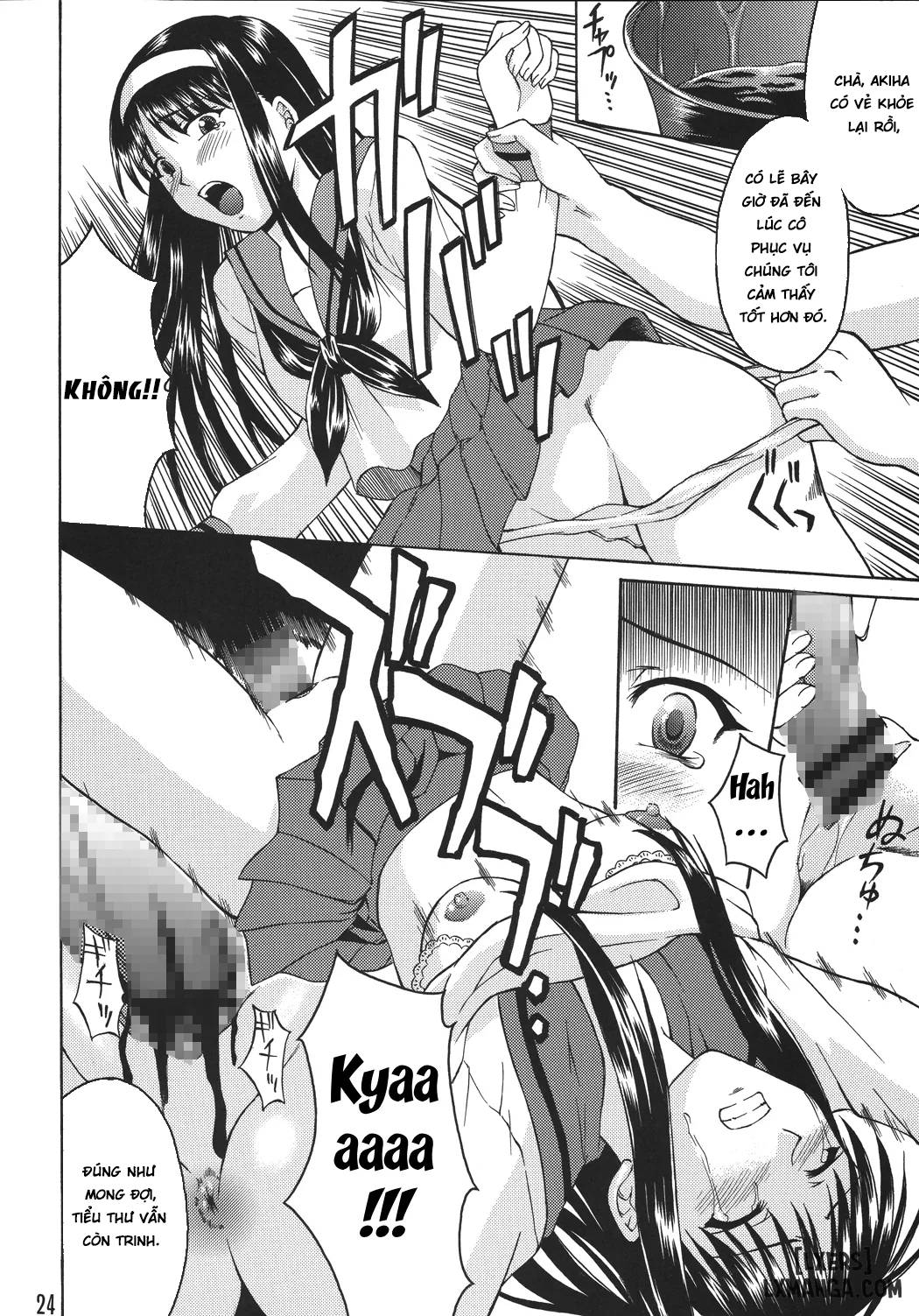HentaiVN.net - Ảnh 22 - Momijiiro no Tsuki - Chap 1