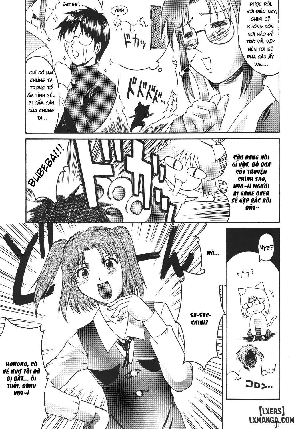 HentaiVN.net - Ảnh 29 - Momijiiro no Tsuki - Chap 1