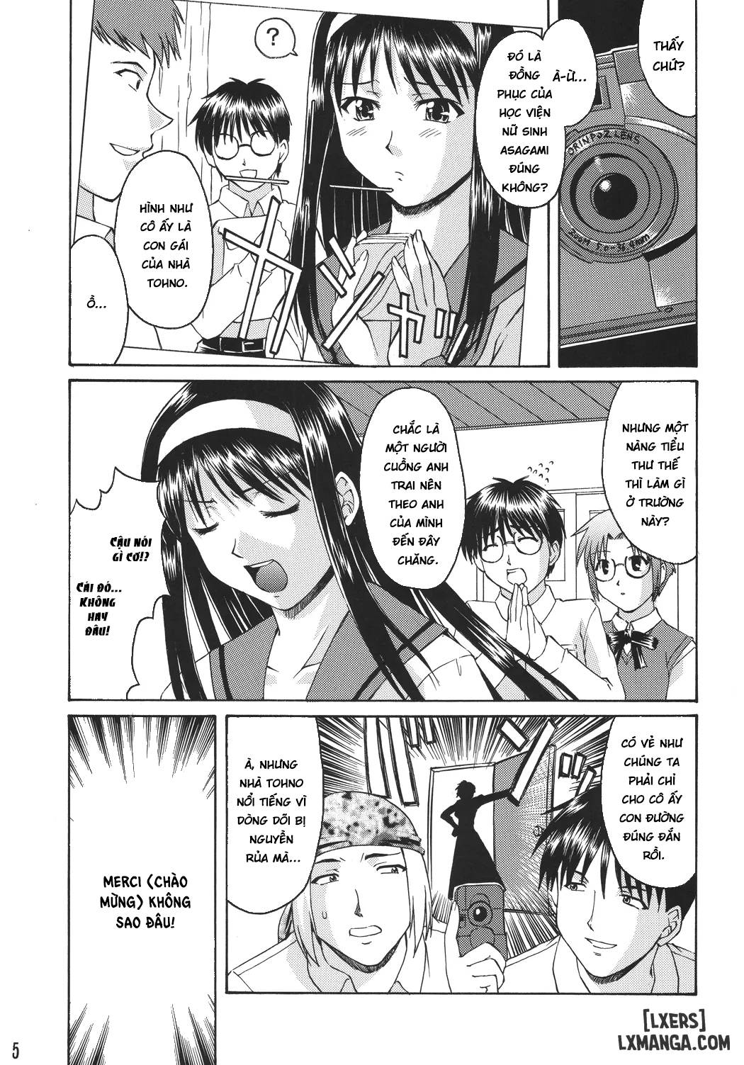 HentaiVN.net - Ảnh 3 - Momijiiro no Tsuki - Chap 1