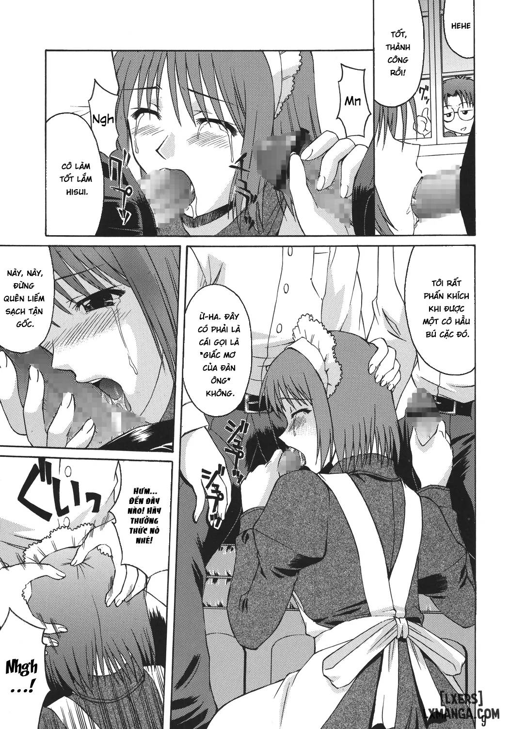 HentaiVN.net - Ảnh 7 - Momijiiro no Tsuki - Chap 1