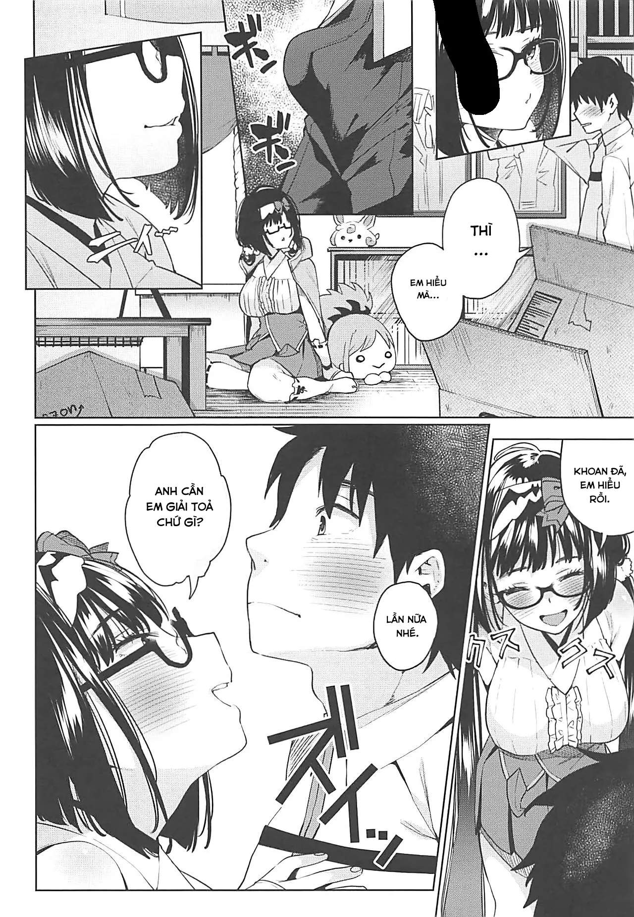HentaiVN.net - Ảnh 4 - Dịch Vụ Của Osakabehime [Osakabehime ga Shikoshiko Shite Kureru Hon] - Chap 1