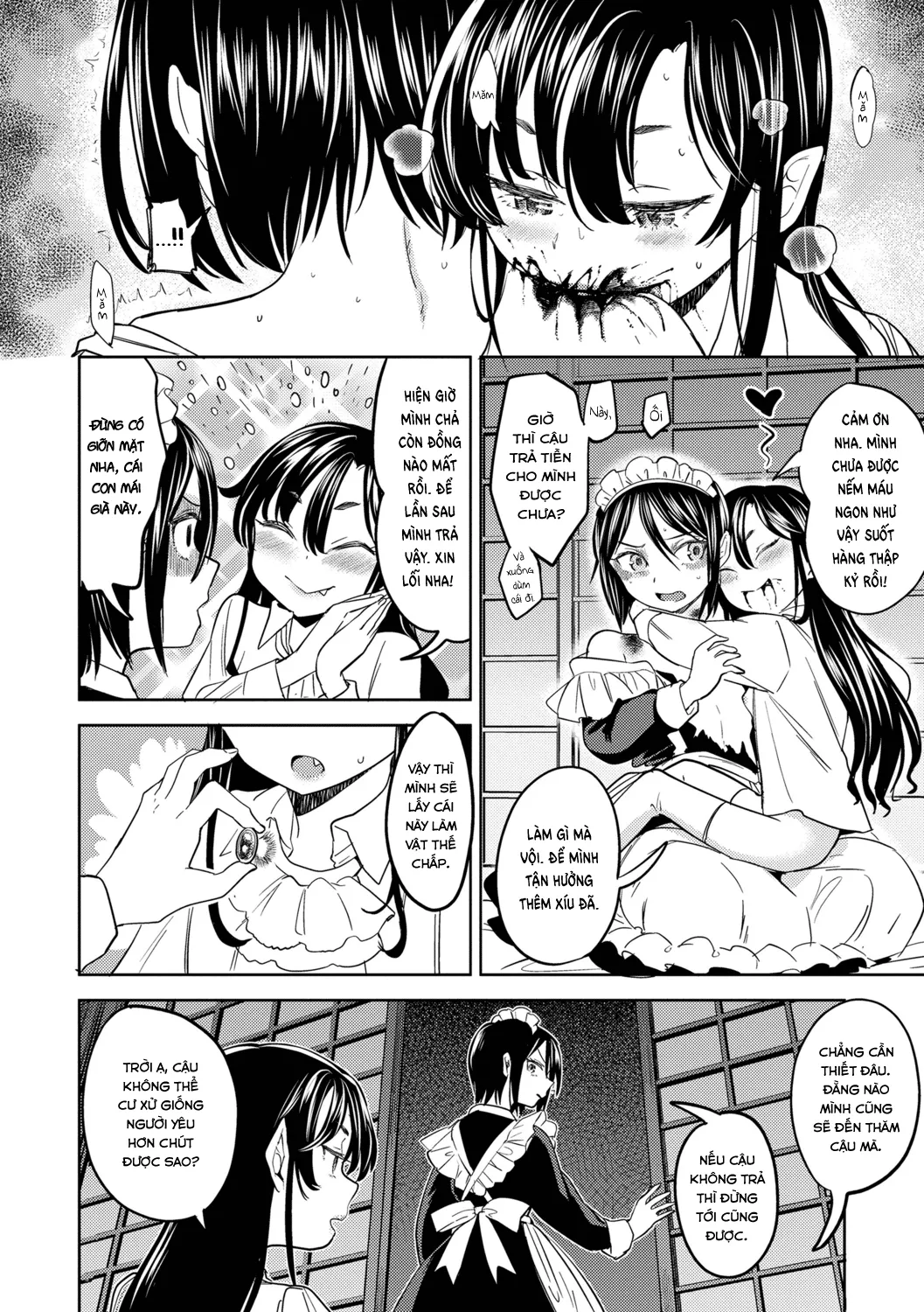 HentaiVN.net - Ảnh 29 - Cô gái đến từ phòng thí nghiệm huyết học Mochizuki [Mochizuki Ketsueki Kenkyuujo no Musume ; The Girl from the Mochizuki Blood Science Lab] - Chap 1