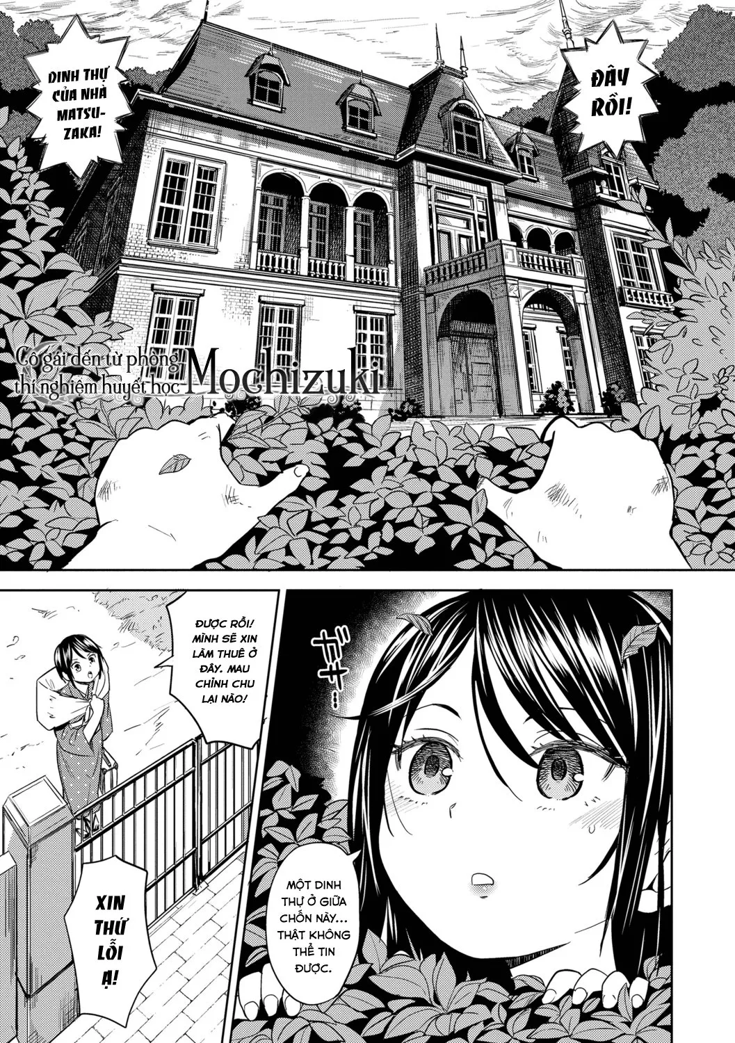 HentaiVN.net - Ảnh 3 - Cô gái đến từ phòng thí nghiệm huyết học Mochizuki [Mochizuki Ketsueki Kenkyuujo no Musume ; The Girl from the Mochizuki Blood Science Lab] - Chap 1