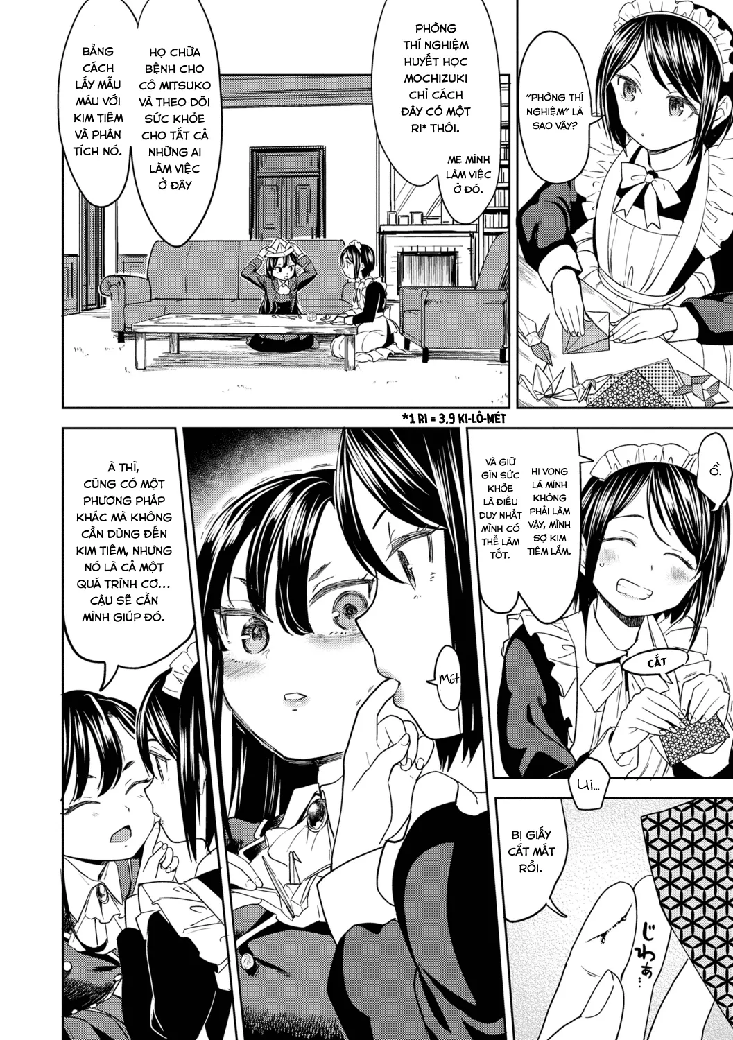 HentaiVN.net - Ảnh 7 - Cô gái đến từ phòng thí nghiệm huyết học Mochizuki [Mochizuki Ketsueki Kenkyuujo no Musume ; The Girl from the Mochizuki Blood Science Lab] - Chap 1