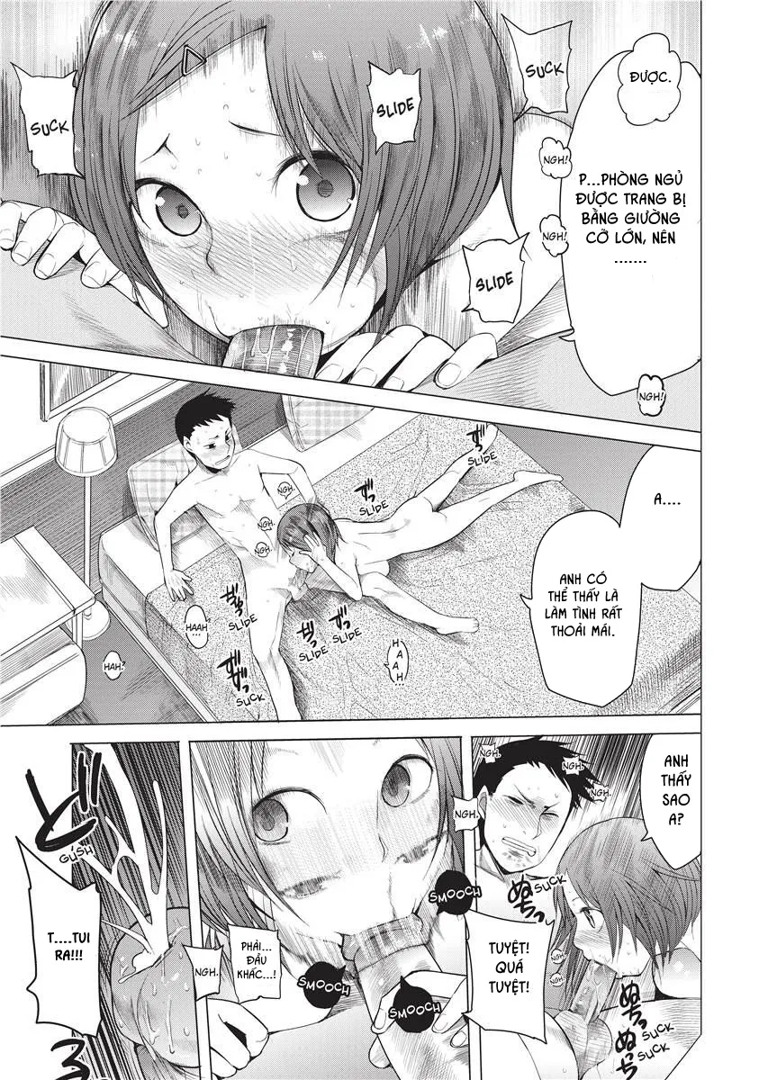 HentaiVN.net - Ảnh 12 - Mua nhà, mua luôn cả em! [I'm Coming With You!] - Chap 1