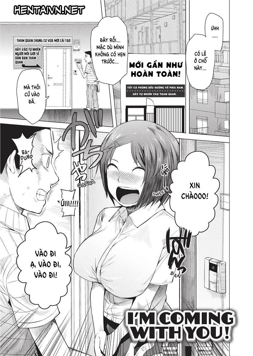HentaiVN.net - Ảnh 4 - Mua nhà, mua luôn cả em! [I'm Coming With You!] - Chap 1