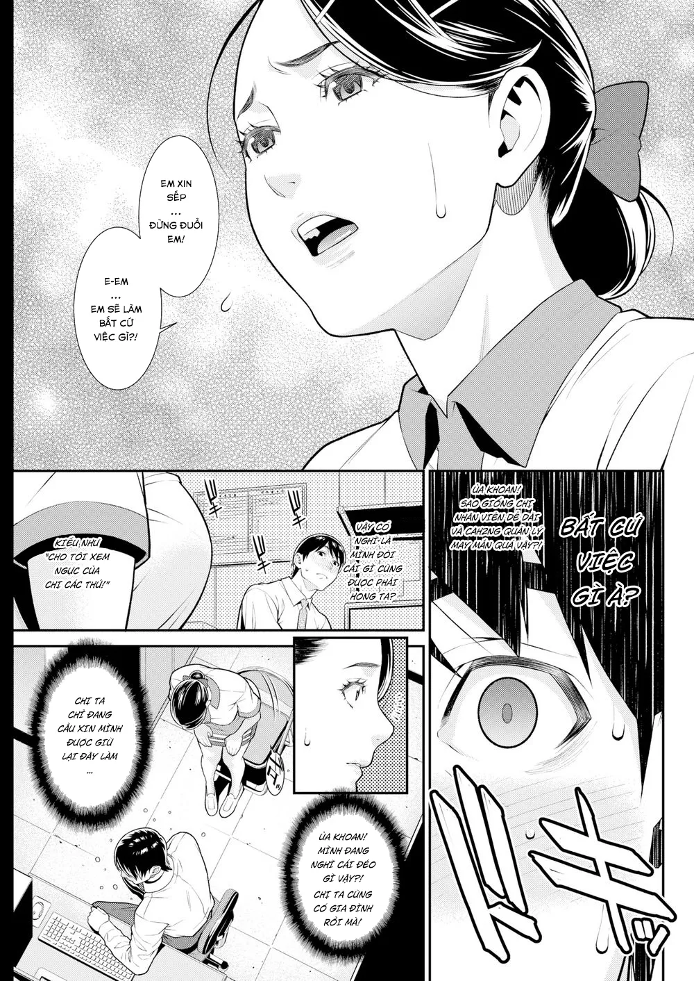 HentaiVN.net - Ảnh 5 - Chịch Sương Sương Cho Đỡ Tiền Lương! [Part-Time Sex] - Chap 1