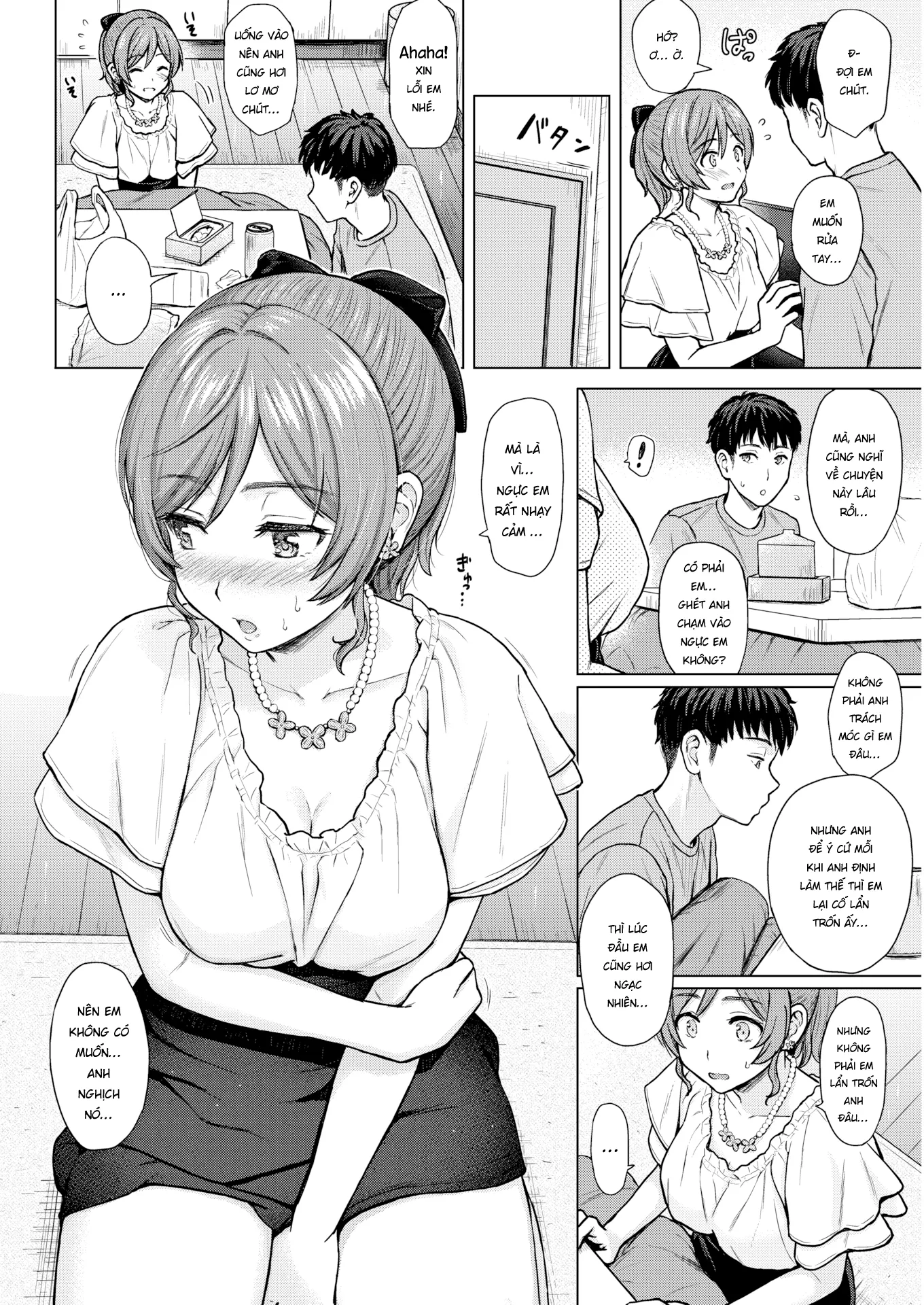 HentaiVN.net - Ảnh 4 - Vùng nhạy cảm [Sensitive Point] - Chap 1
