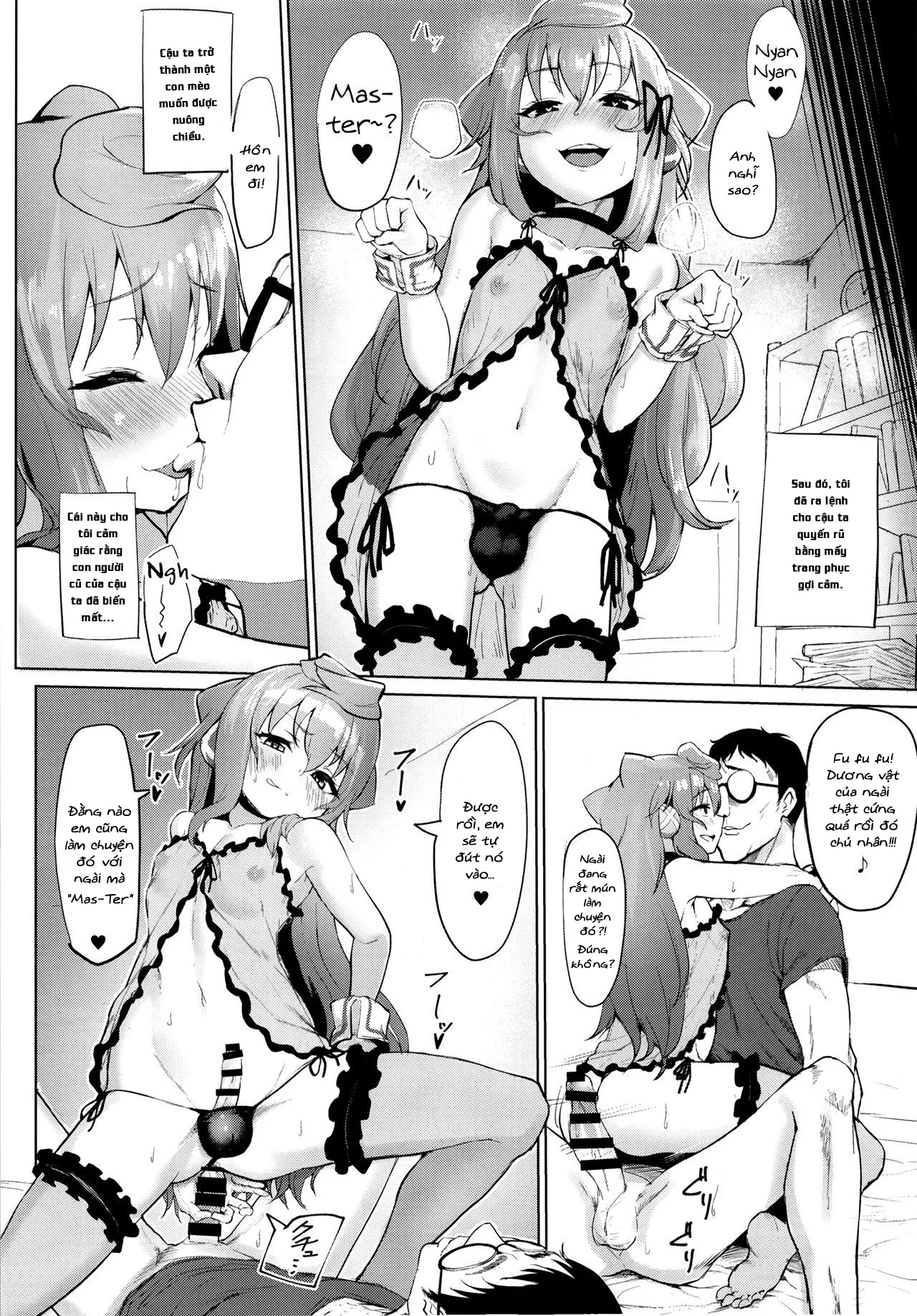 HentaiVN.net - Ảnh 10 - Master, Pakohame Shiyo [ますたあ、パコハメしよ] - Chap 1