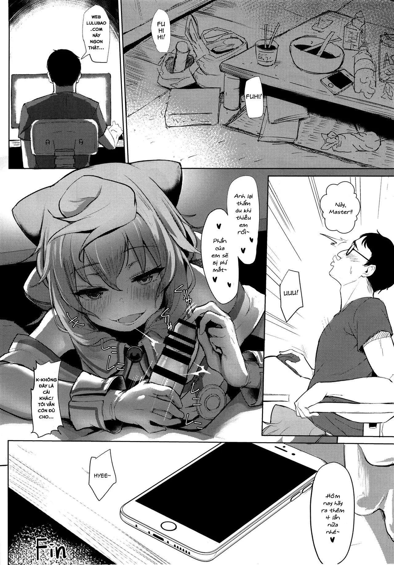 HentaiVN.net - Ảnh 18 - Master, Pakohame Shiyo [ますたあ、パコハメしよ] - Chap 1