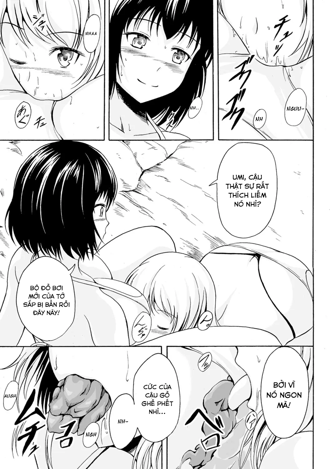 HentaiVN.net - Ảnh 8 - Onaka Ippai no Ai (Watashi-tachi no Hiridasu Kairaku) [お腹いっぱいの愛 (わたしたちのひりだす快楽)] - Chap 1
