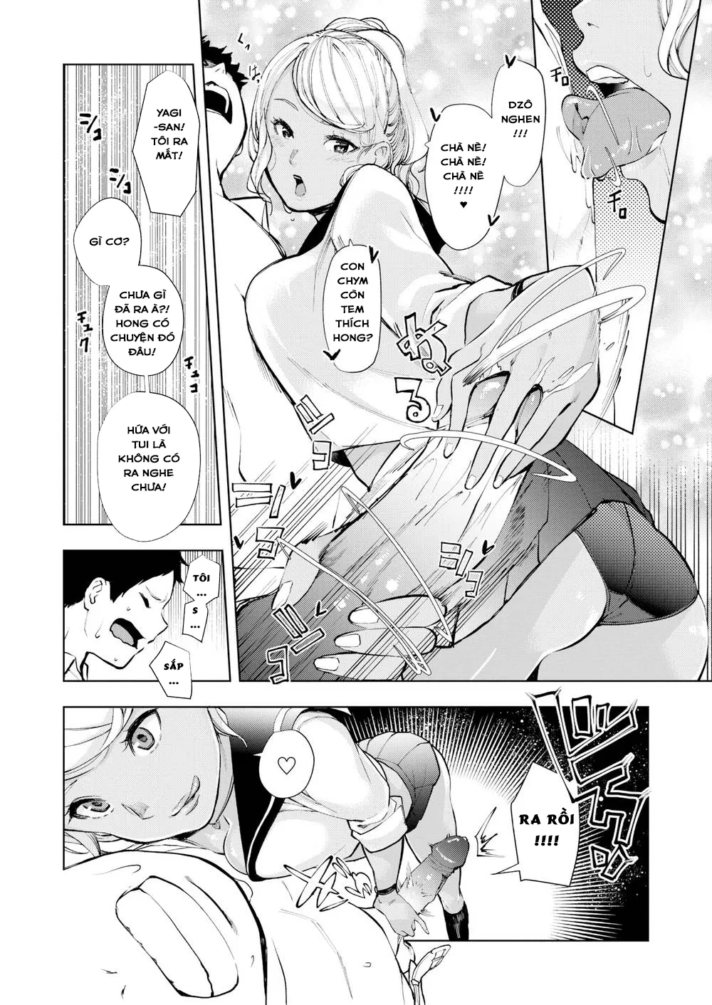 HentaiVN.net - Ảnh 11 - Nàng Cừu Trắng và Nàng Cừu Đen! [Black Sheep & White Sheep, White Letter] - Chap 1