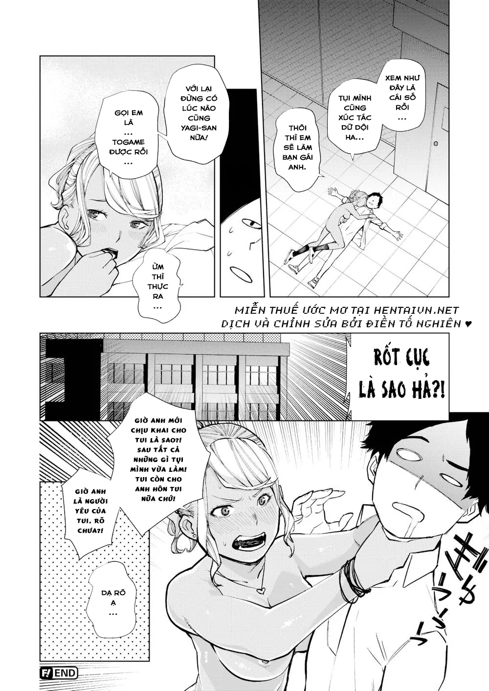 HentaiVN.net - Ảnh 25 - Nàng Cừu Trắng và Nàng Cừu Đen! [Black Sheep & White Sheep, White Letter] - Chap 1