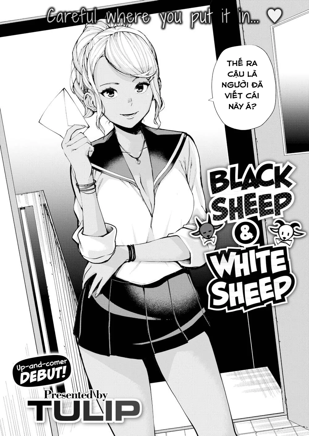 HentaiVN.net - Ảnh 3 - Nàng Cừu Trắng và Nàng Cừu Đen! [Black Sheep & White Sheep, White Letter] - Chap 1