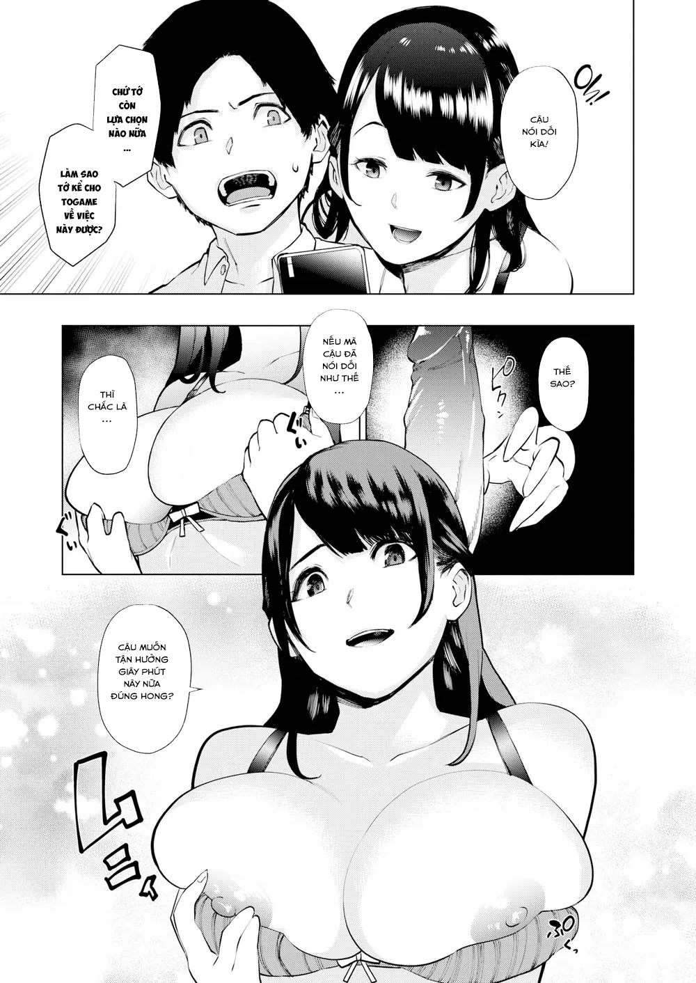 HentaiVN.net - Ảnh 10 - Nàng Cừu Trắng và Nàng Cừu Đen! [Black Sheep & White Sheep, White Letter] - Chap 2