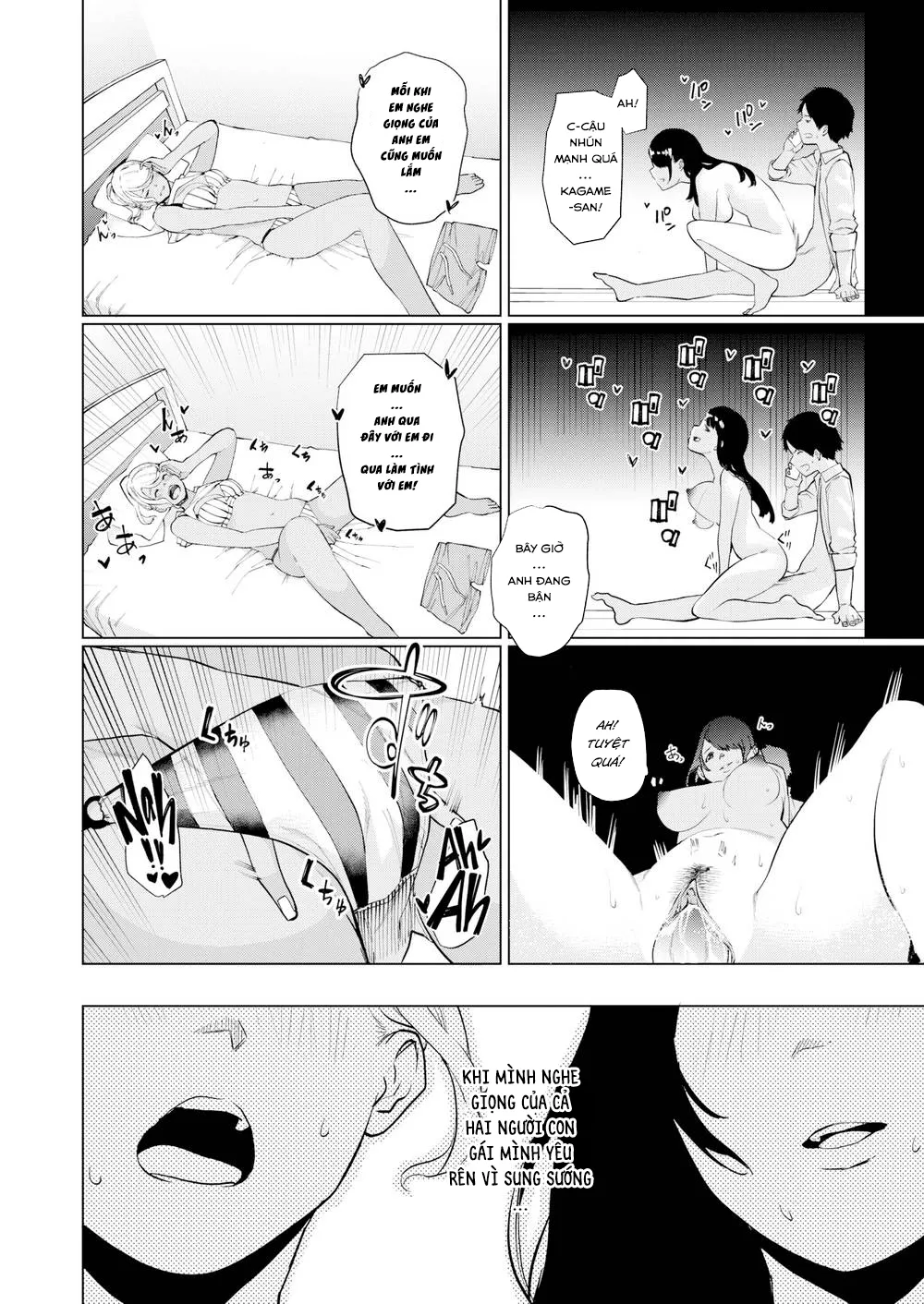 HentaiVN.net - Ảnh 15 - Nàng Cừu Trắng và Nàng Cừu Đen! [Black Sheep & White Sheep, White Letter] - Chap 2