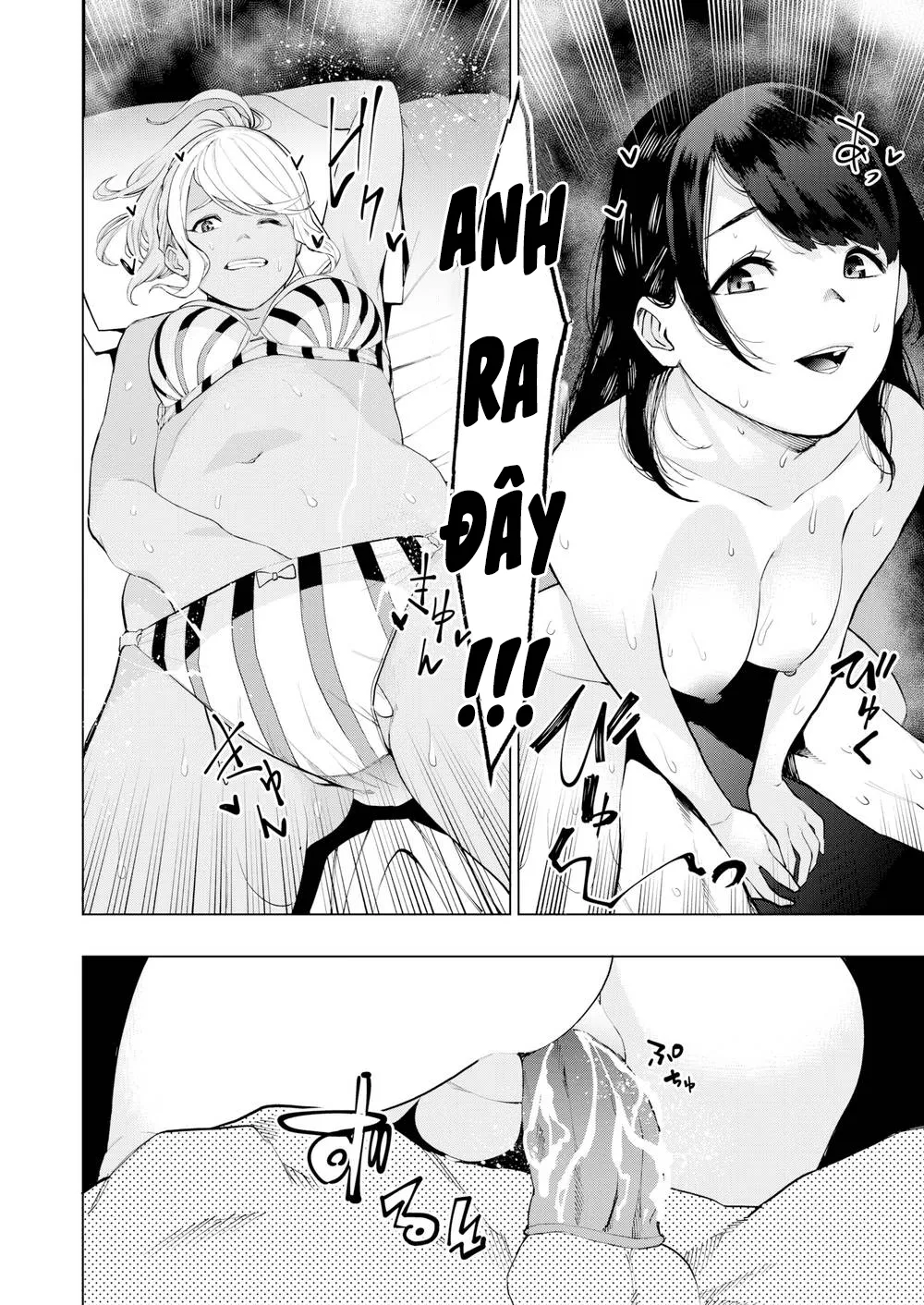 HentaiVN.net - Ảnh 17 - Nàng Cừu Trắng và Nàng Cừu Đen! [Black Sheep & White Sheep, White Letter] - Chap 2